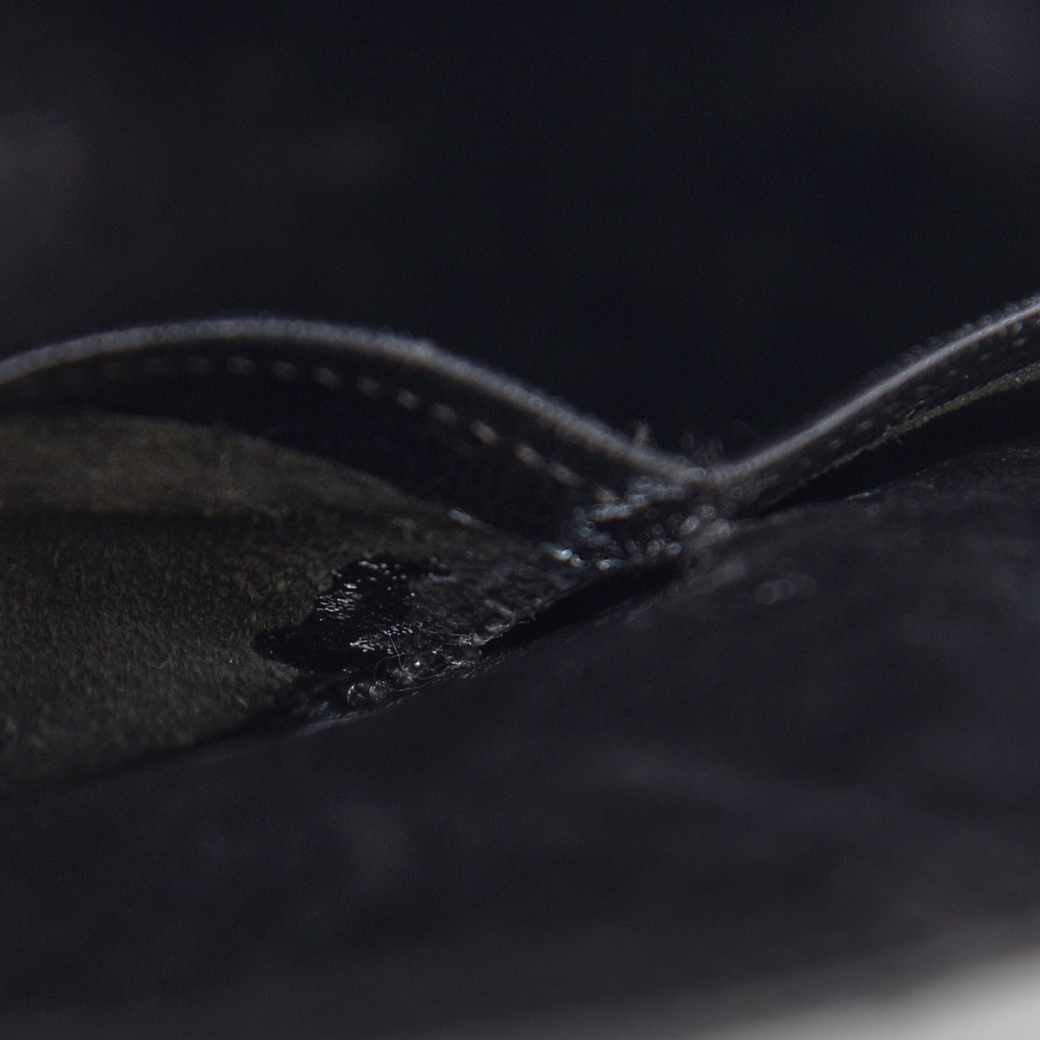 Hermes Shiny Porosus Crocodile Kelly Sellier 32 Black 10 of 12