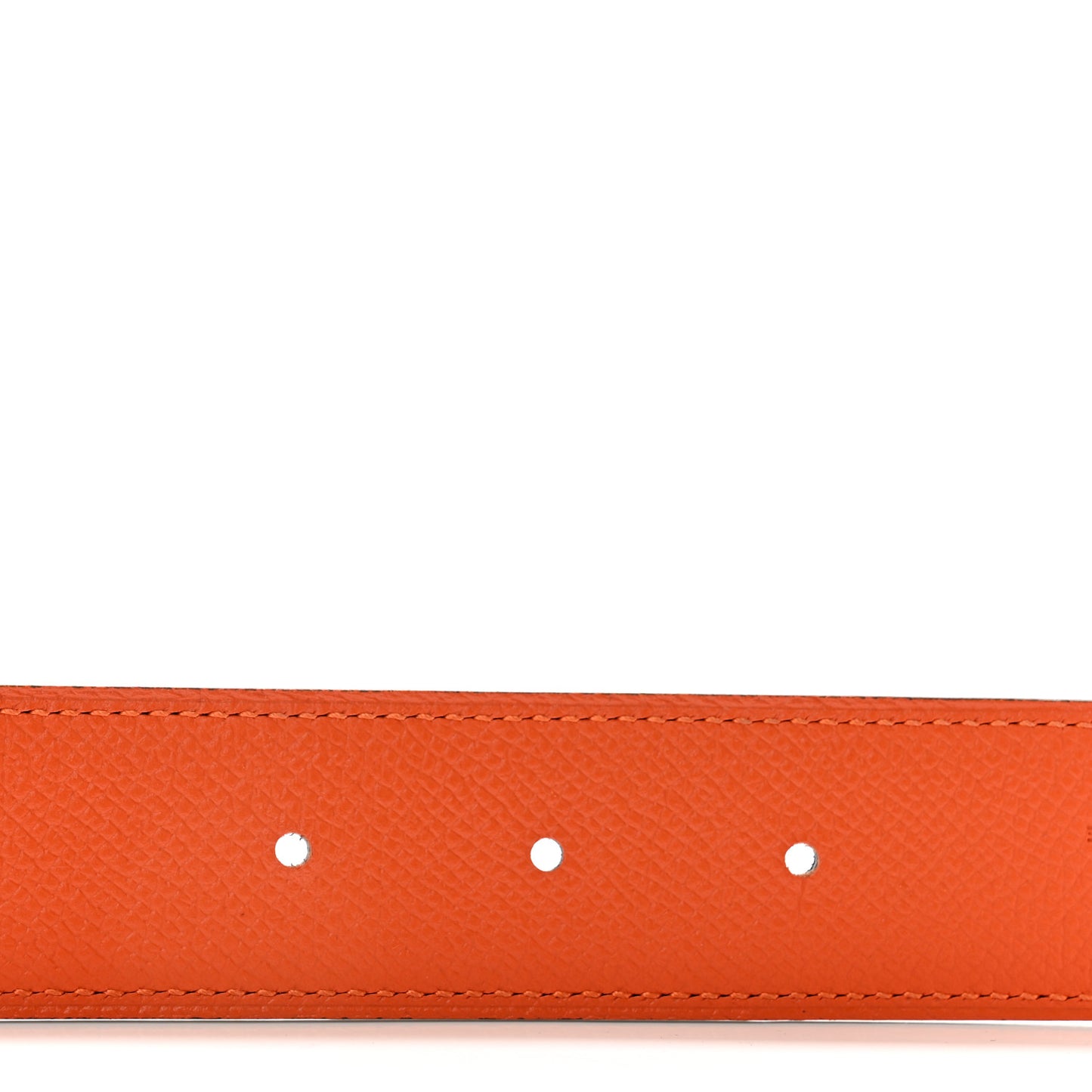 Swift Epsom 32mm Enamel Quizz H Belt 80 32 Black Orange