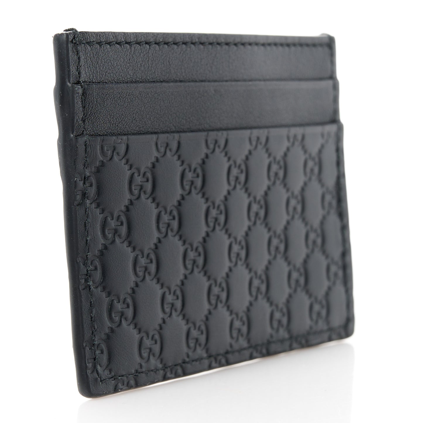 Microguccissima Card Holder Black