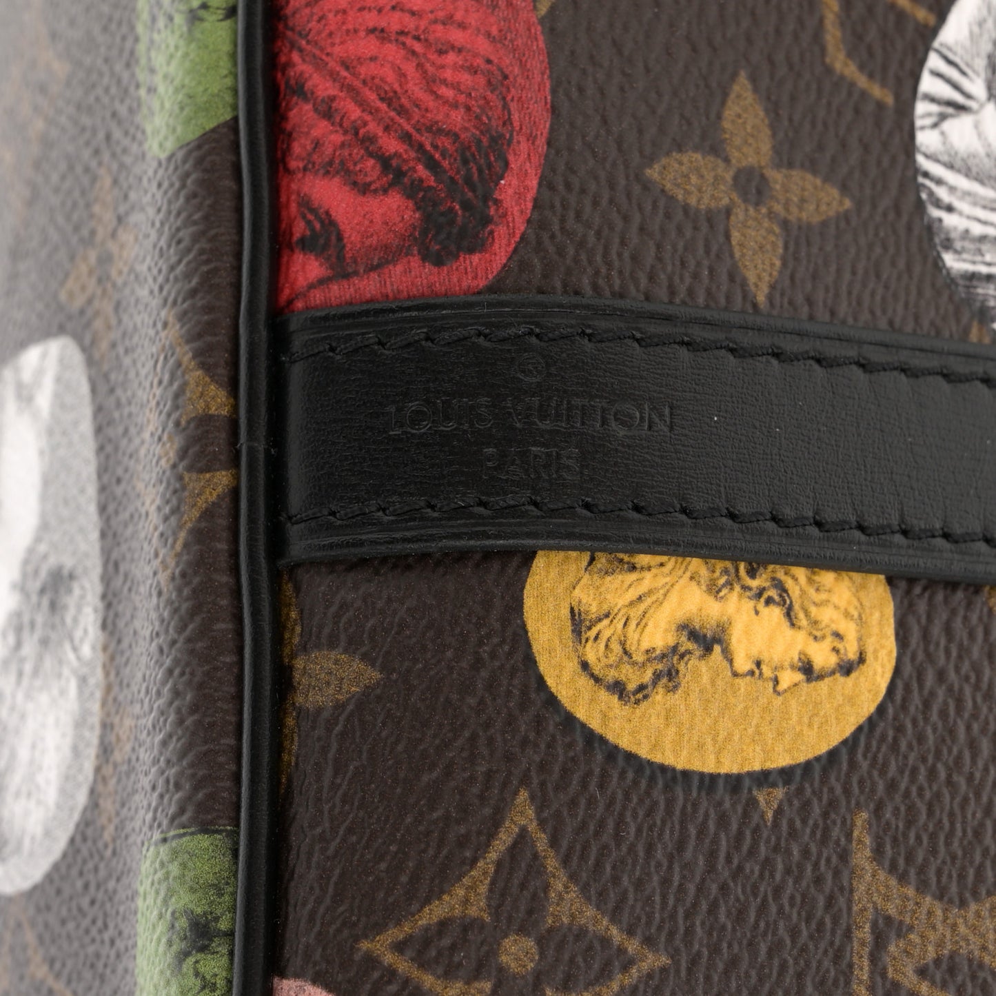 X FORNASETTI Monogram Cameo Speedy Bandouliere 25