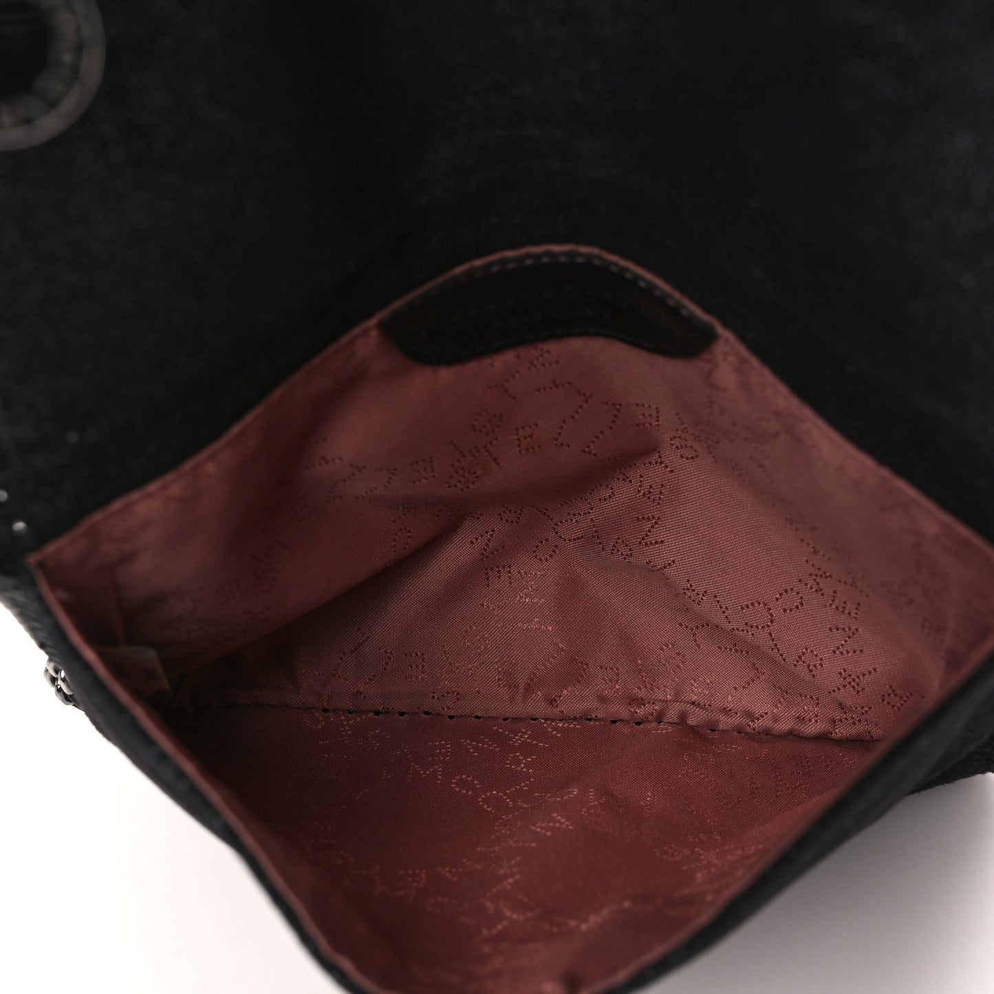 Shaggy Deer Falabella Mini Crossbody Bag Black