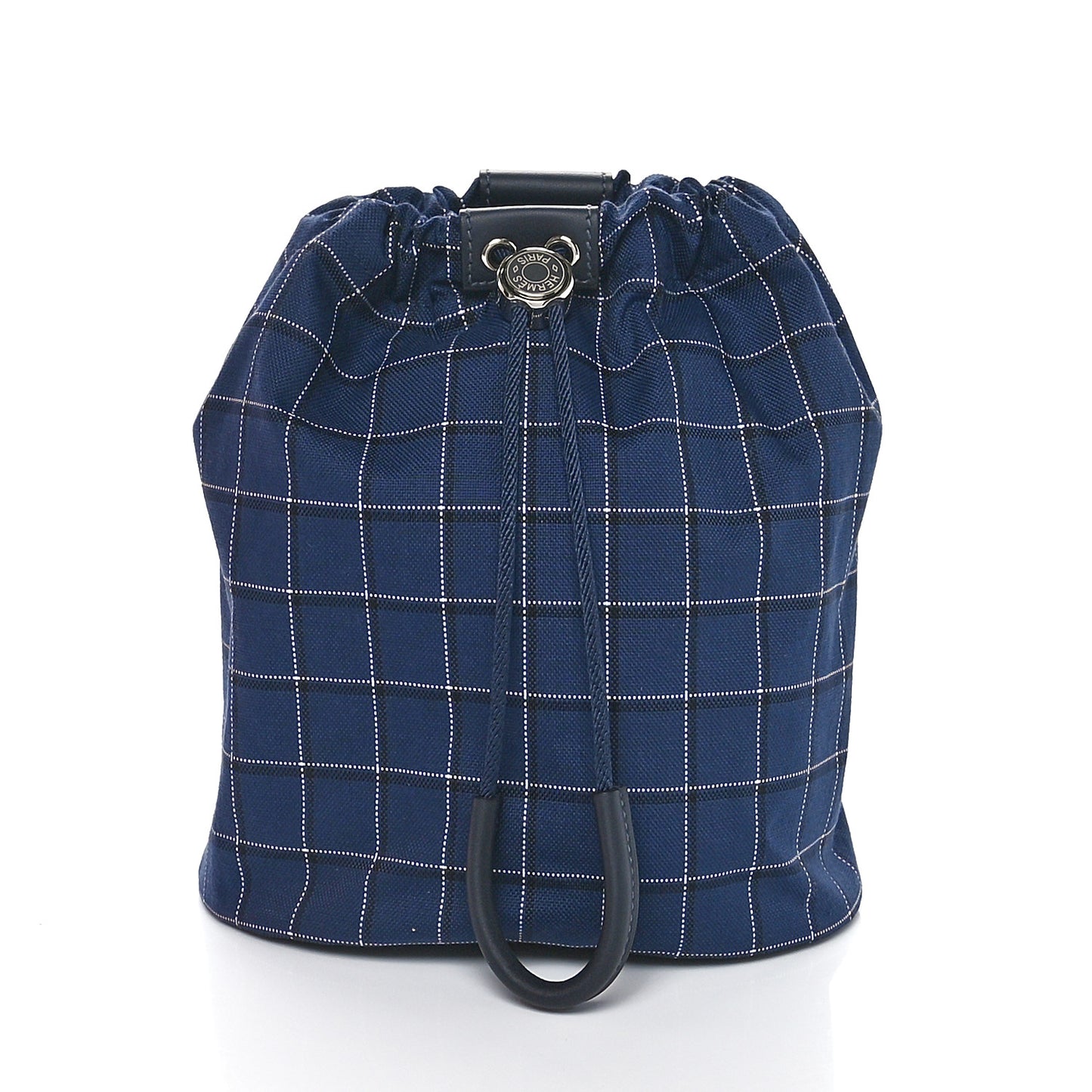 Tattersall Canvas Swift Trek-H Pouch Bleu Nuit White Black Caban