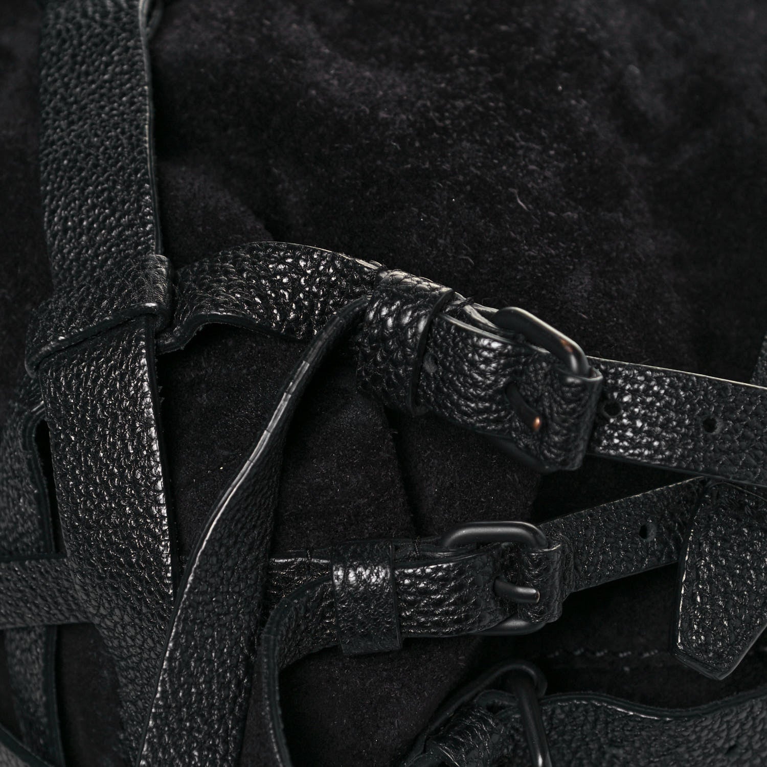 Alexander Wang Suede Kirsten Satchel Black 8 of 11