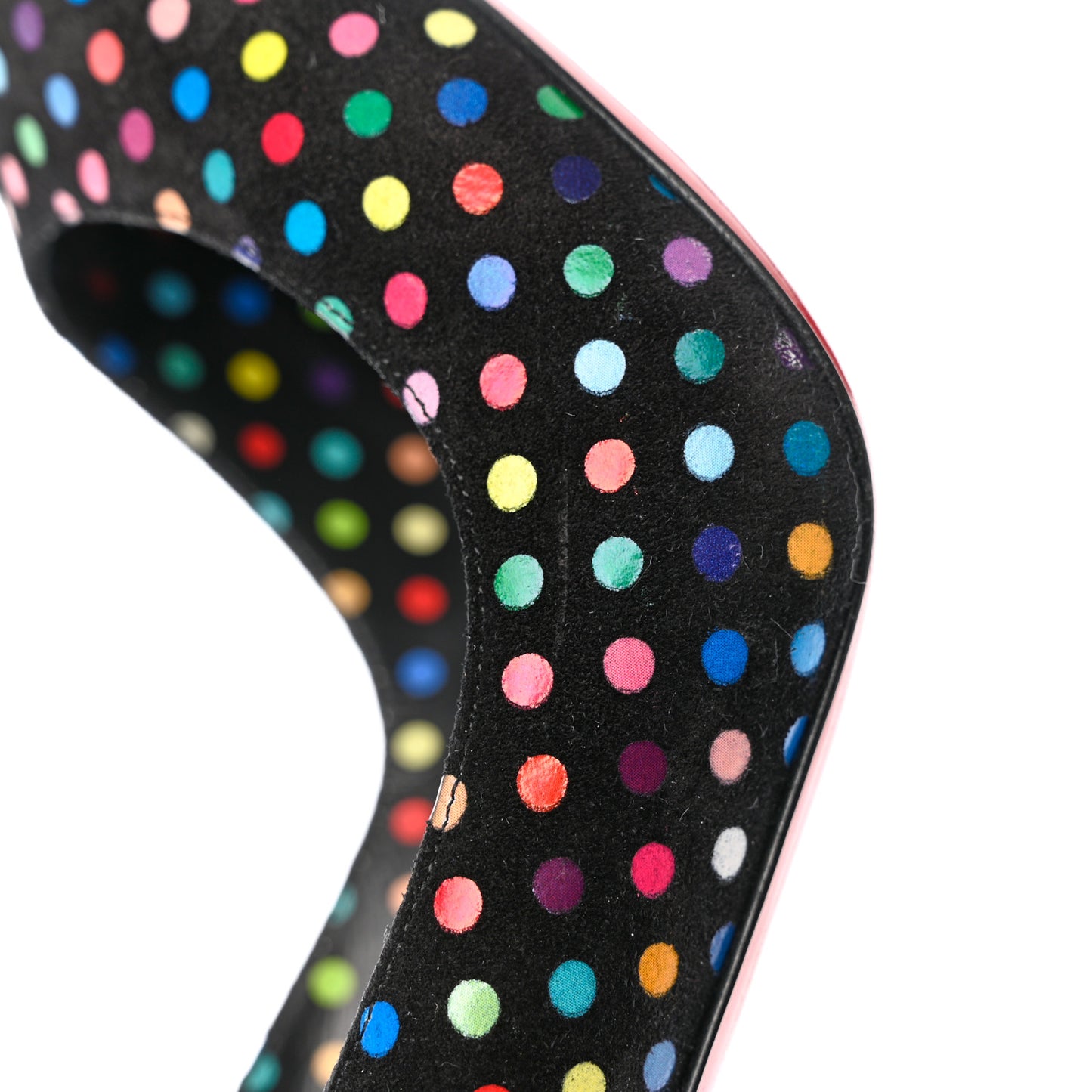 Suede Polka Dot Hot Chick 100 Pumps 41 Black Multicolor