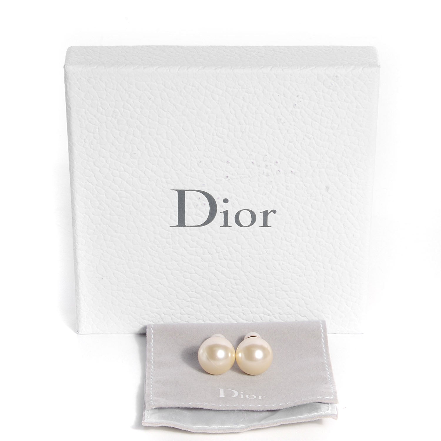 Christian Dior Mise En Dior Tribal Earrings Cream 5 of 5