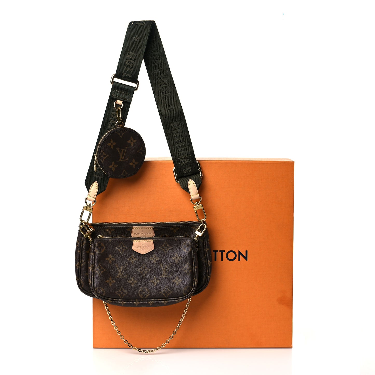 Monogram Multi Pochette Accessories Kaki