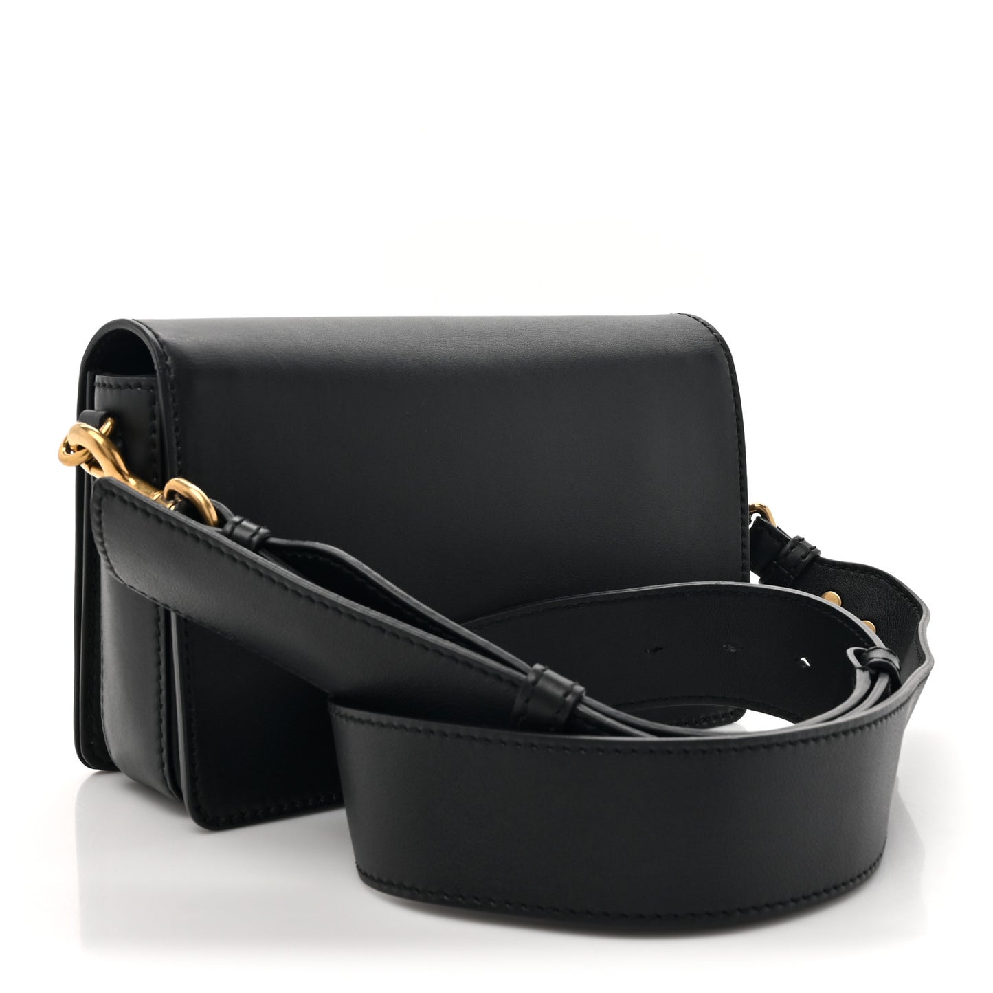 Smooth Calfskin Dio(r)evolution Flap Bag Black