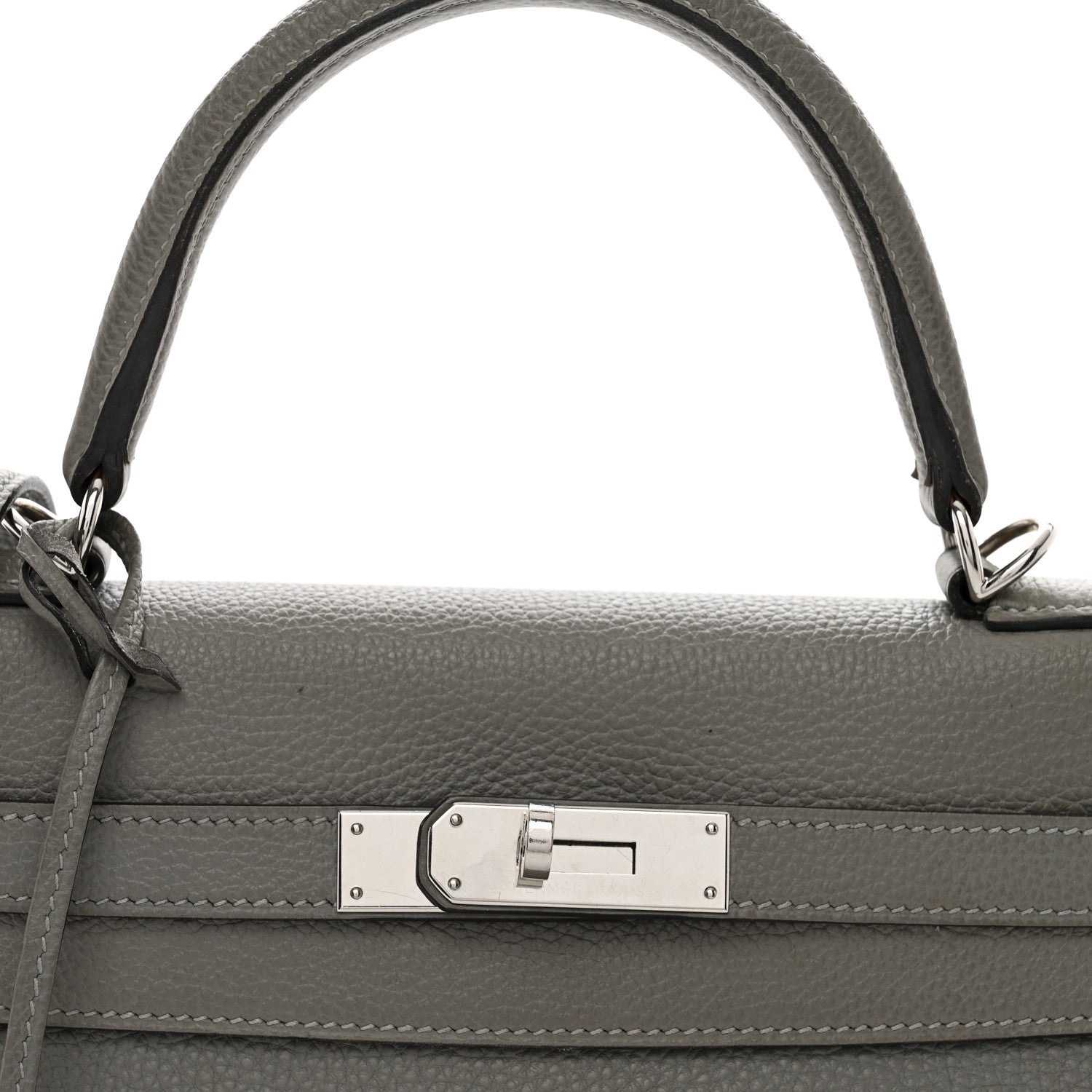 Hermes Togo Kelly Retourne 28 Gris Mouette 5 of 16