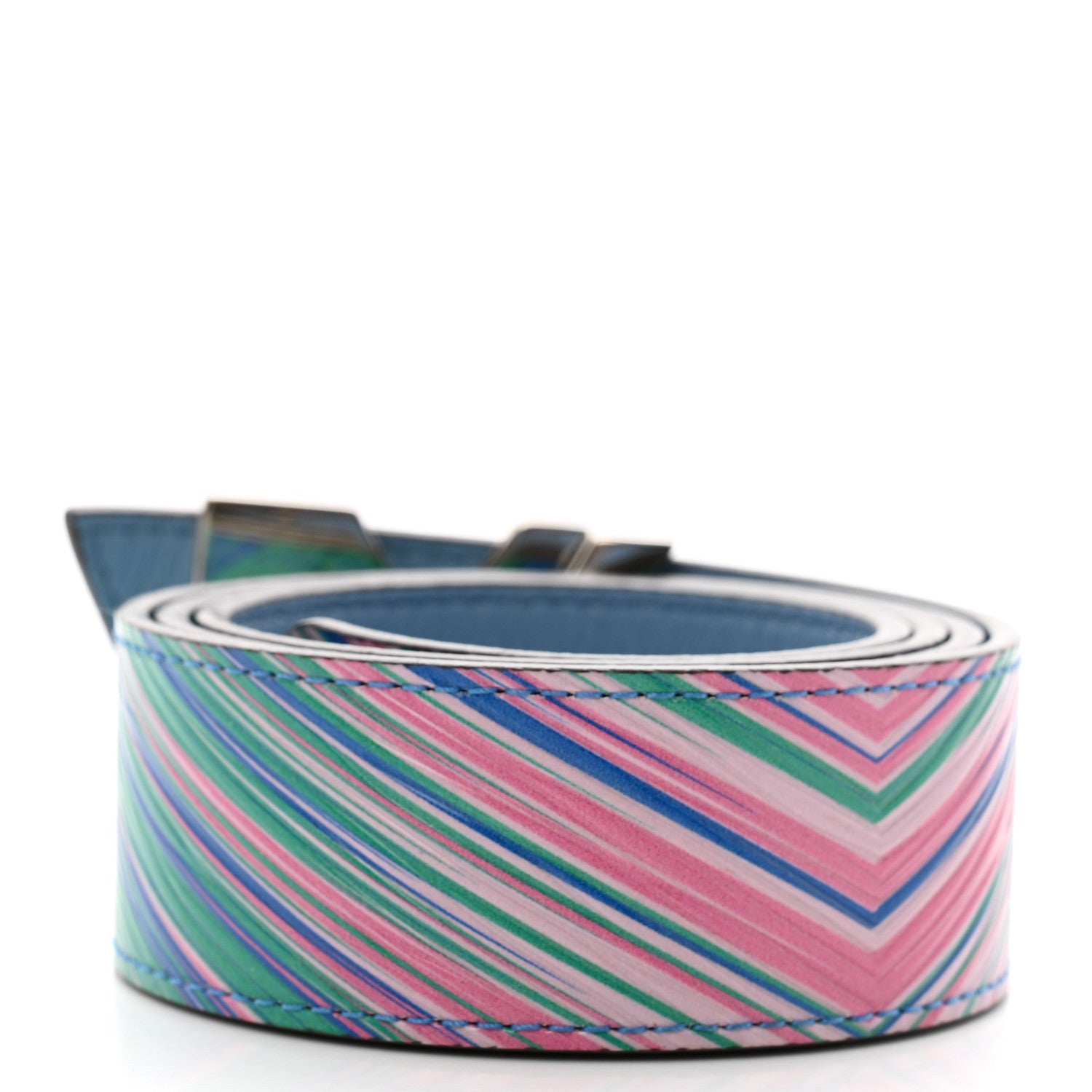 Louis Vuitton Epi 30mm LV Twist Belt 80 32 Multicolor 2 of 8