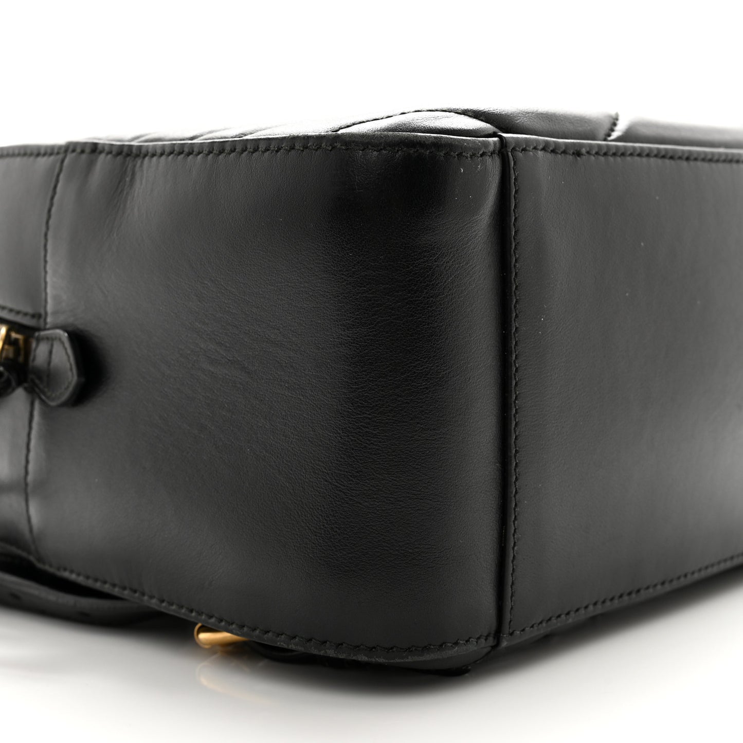 Calfskin Matelasse GG Marmont Dome Backpack Black