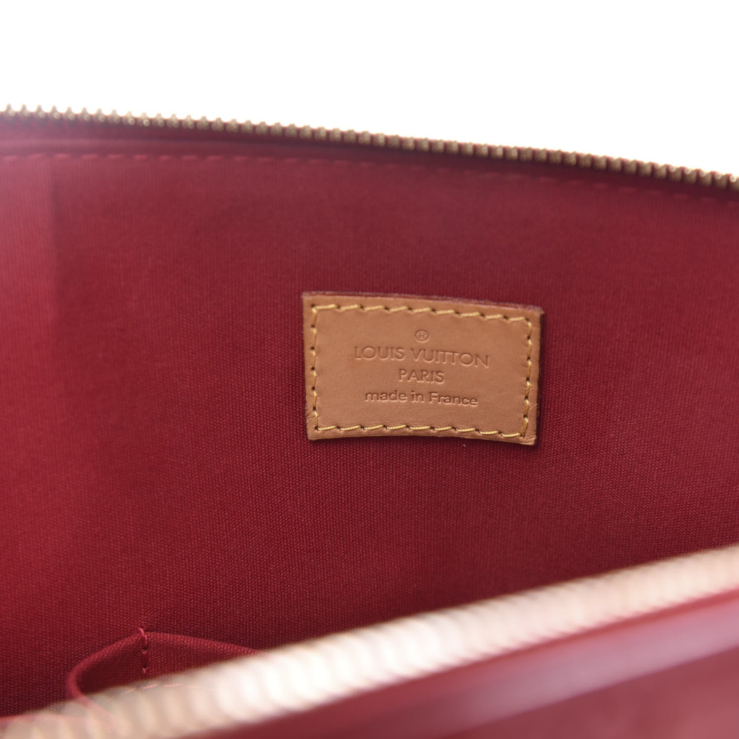 Louis Vuitton Vernis Alma GM Pomme D'Amour 9 of 11