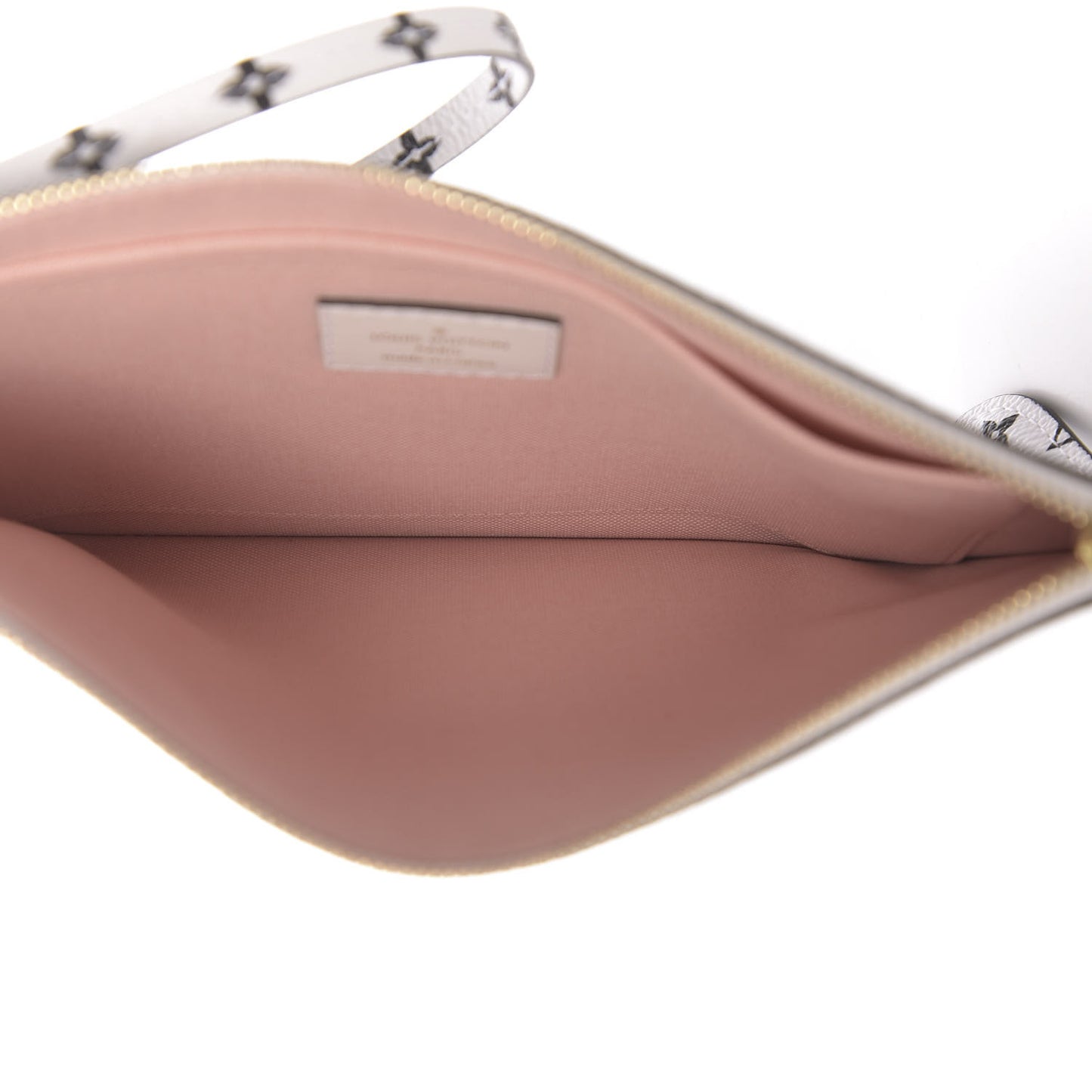 Monogram Giant Neverfull MM GM Pochette White