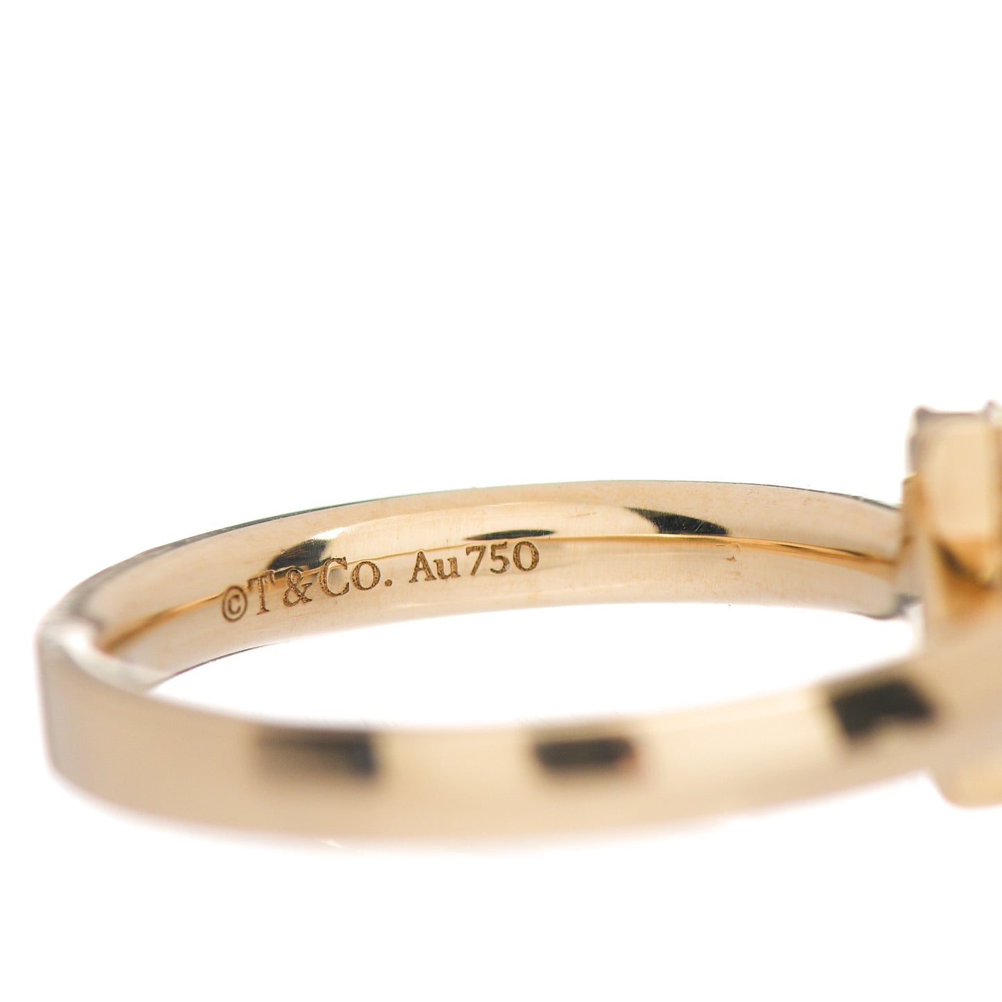 18K Yellow Gold T1 Ring 48 4.5