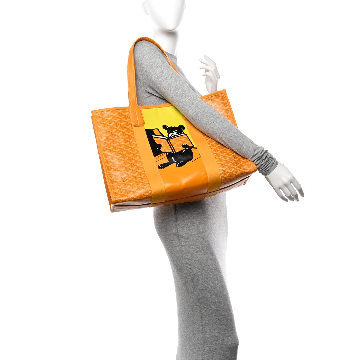 Goyardine Villette Tote Yellow