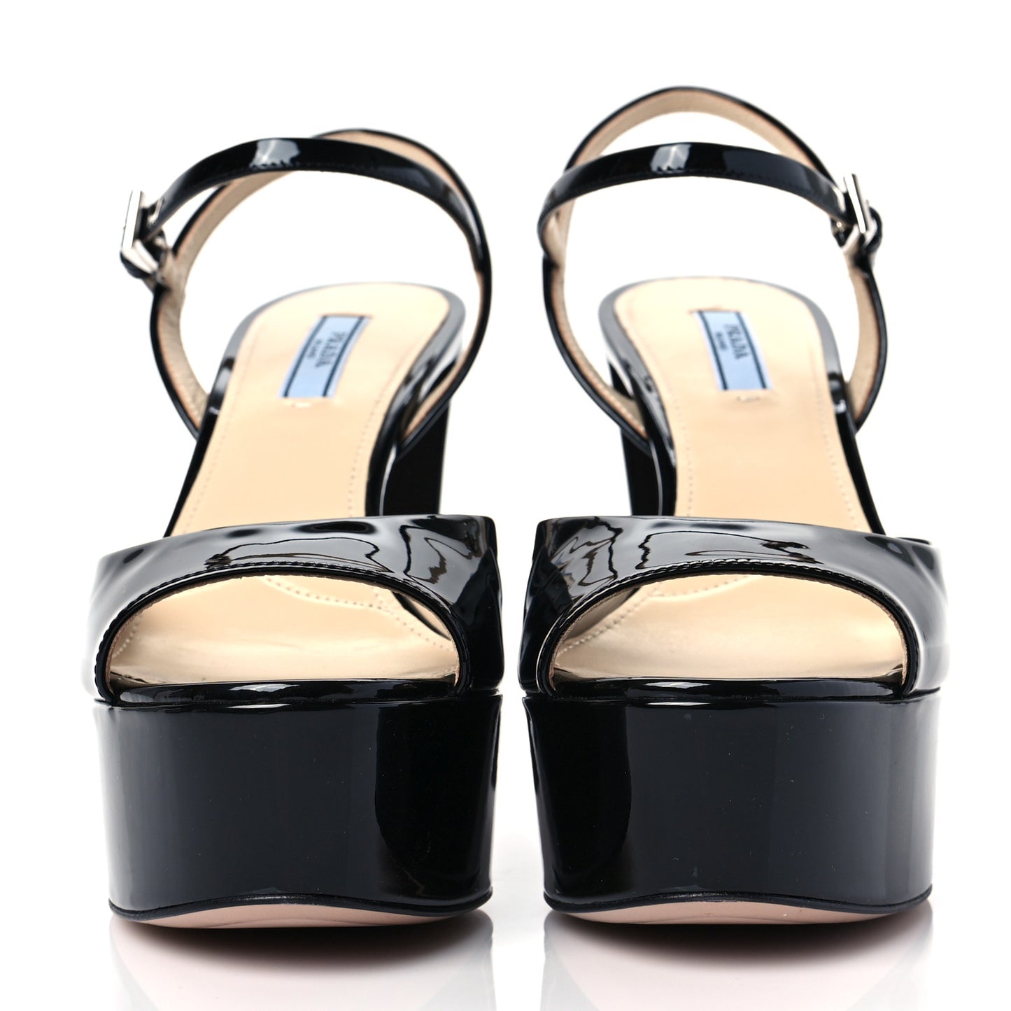 Vernice Platform 40/115mm Sandals 38.5 Black