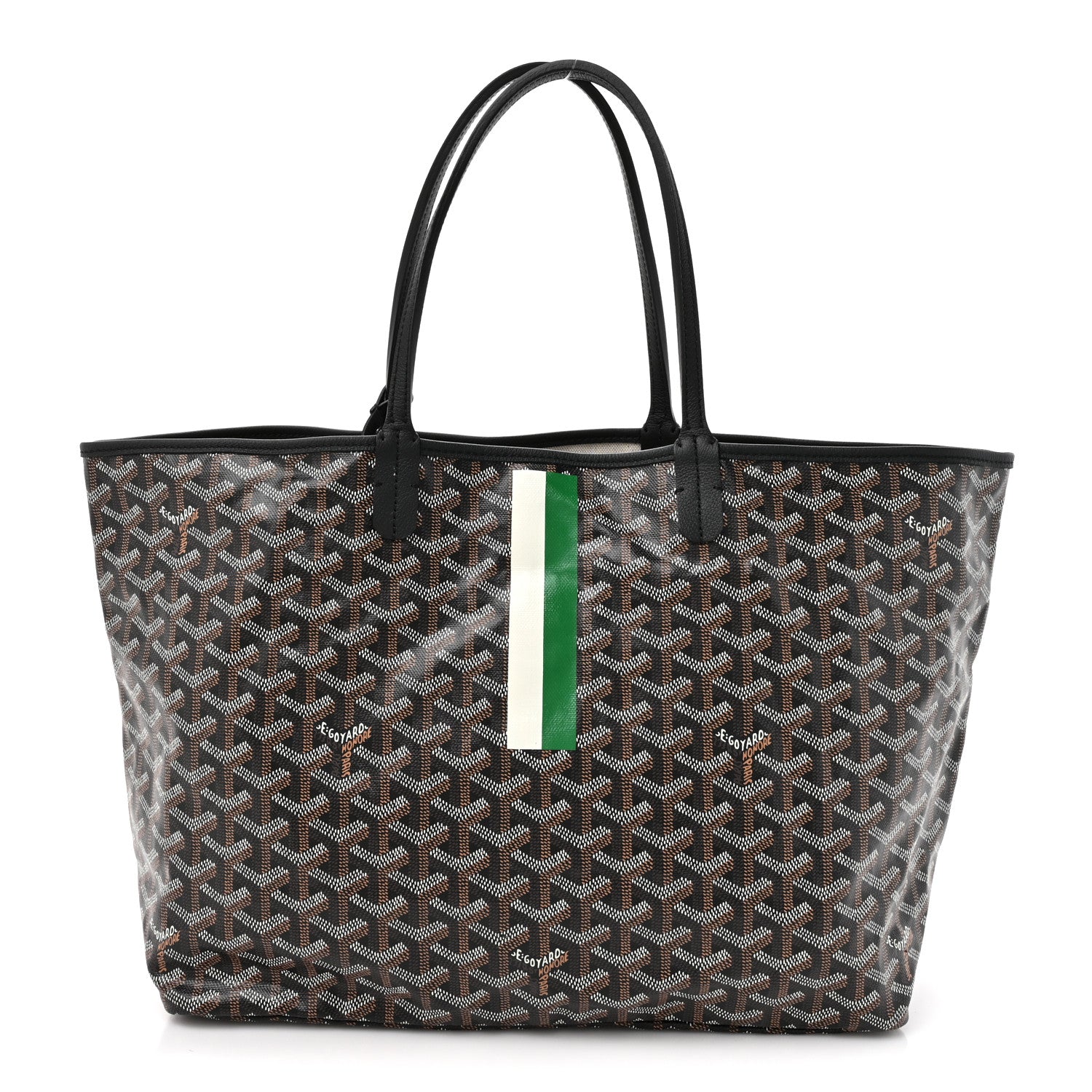 Goyard Goyardine Saint Louis PM Black 1803296 – FASHIONPHILE