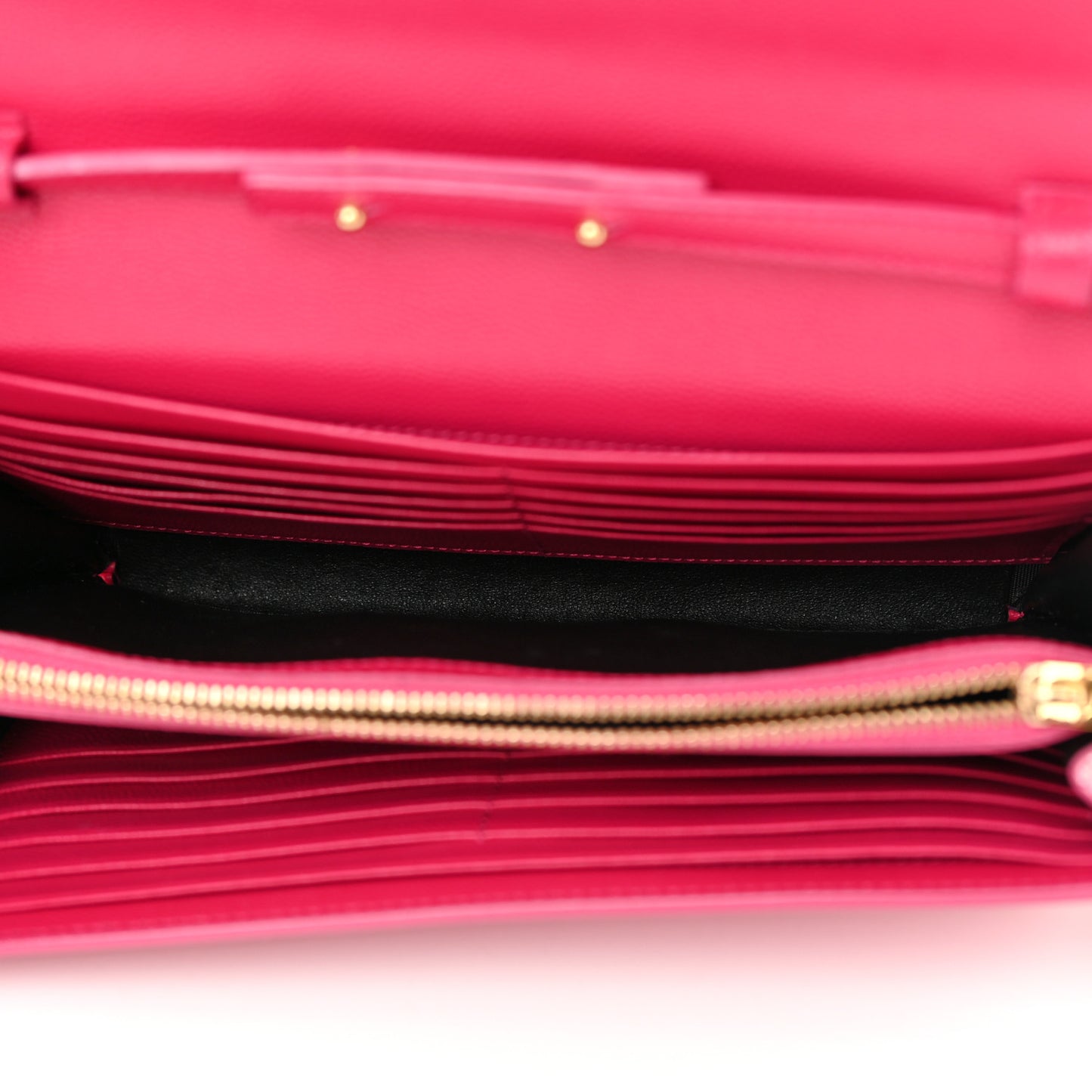 Grain De Poudre Monogram Chain Wallet Bubblegum