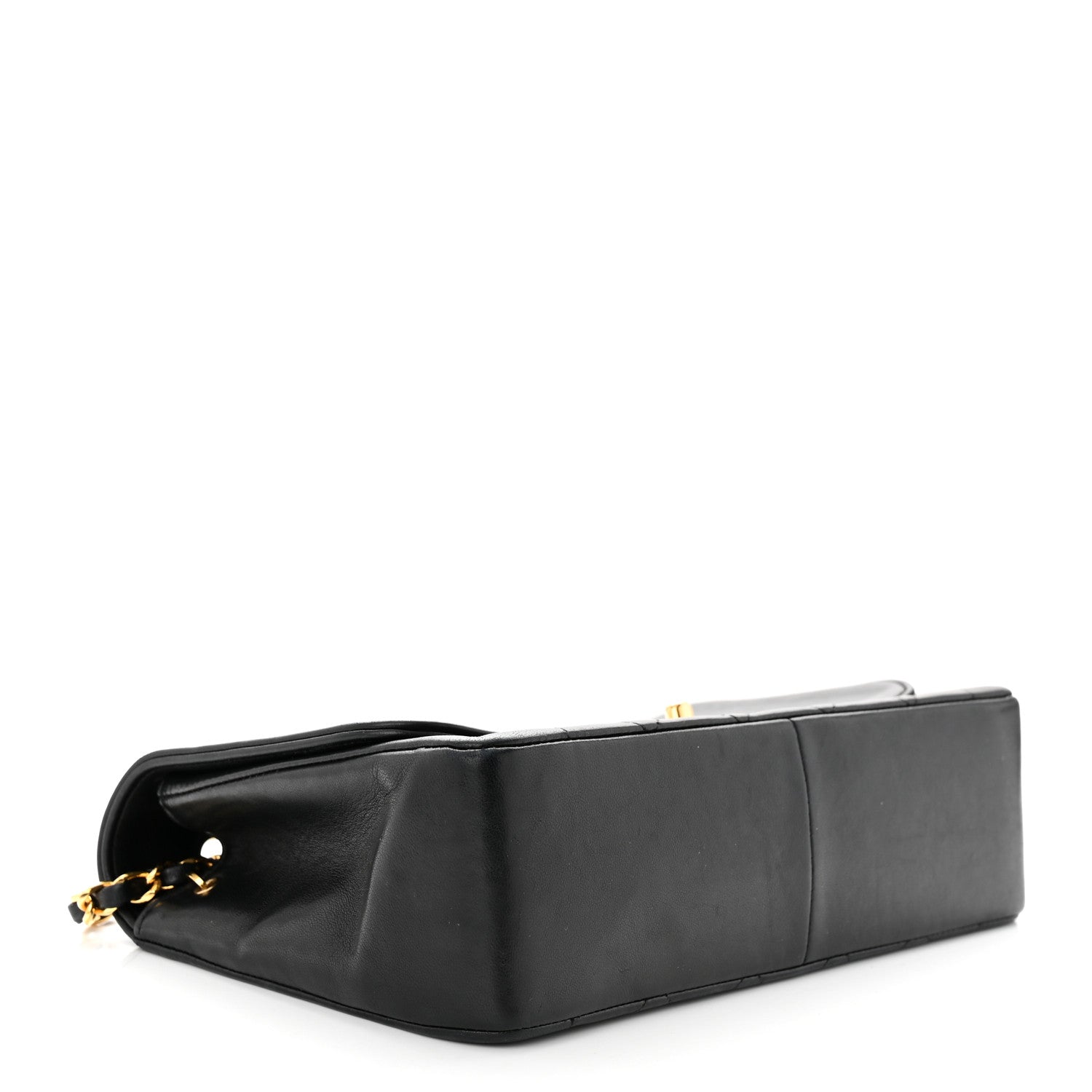 Chanel Lambskin Quilted Medium Single Flap Black 4 of 11