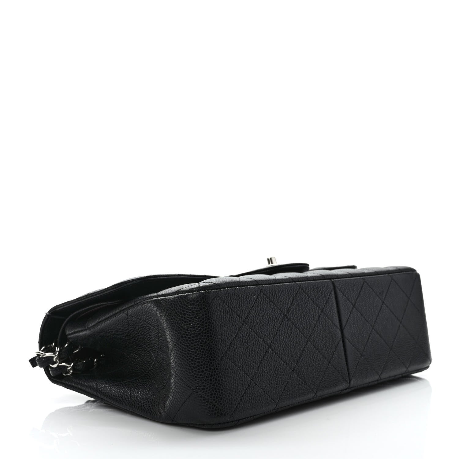 Chanel Caviar Quilted Jumbo Double Flap Black 4 of 11