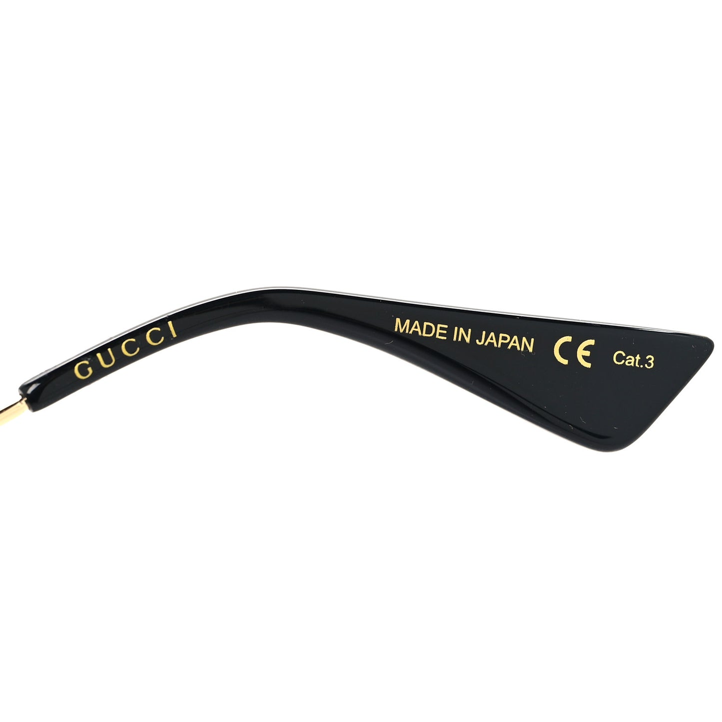 Metal Round Frame Sunglasses GG0061S Black