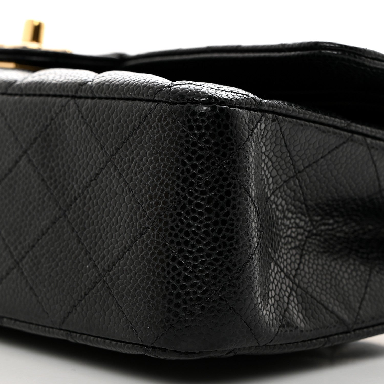 Chanel Caviar Quilted Medium Double Flap Black 10 of 10