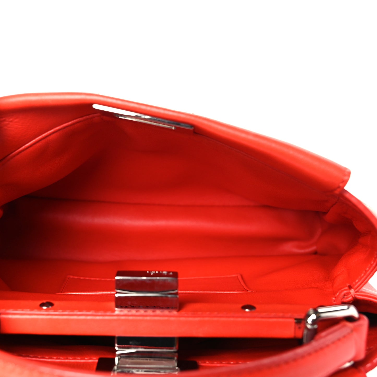 Nappa Mini Peekaboo Iconic Satchel Papavero