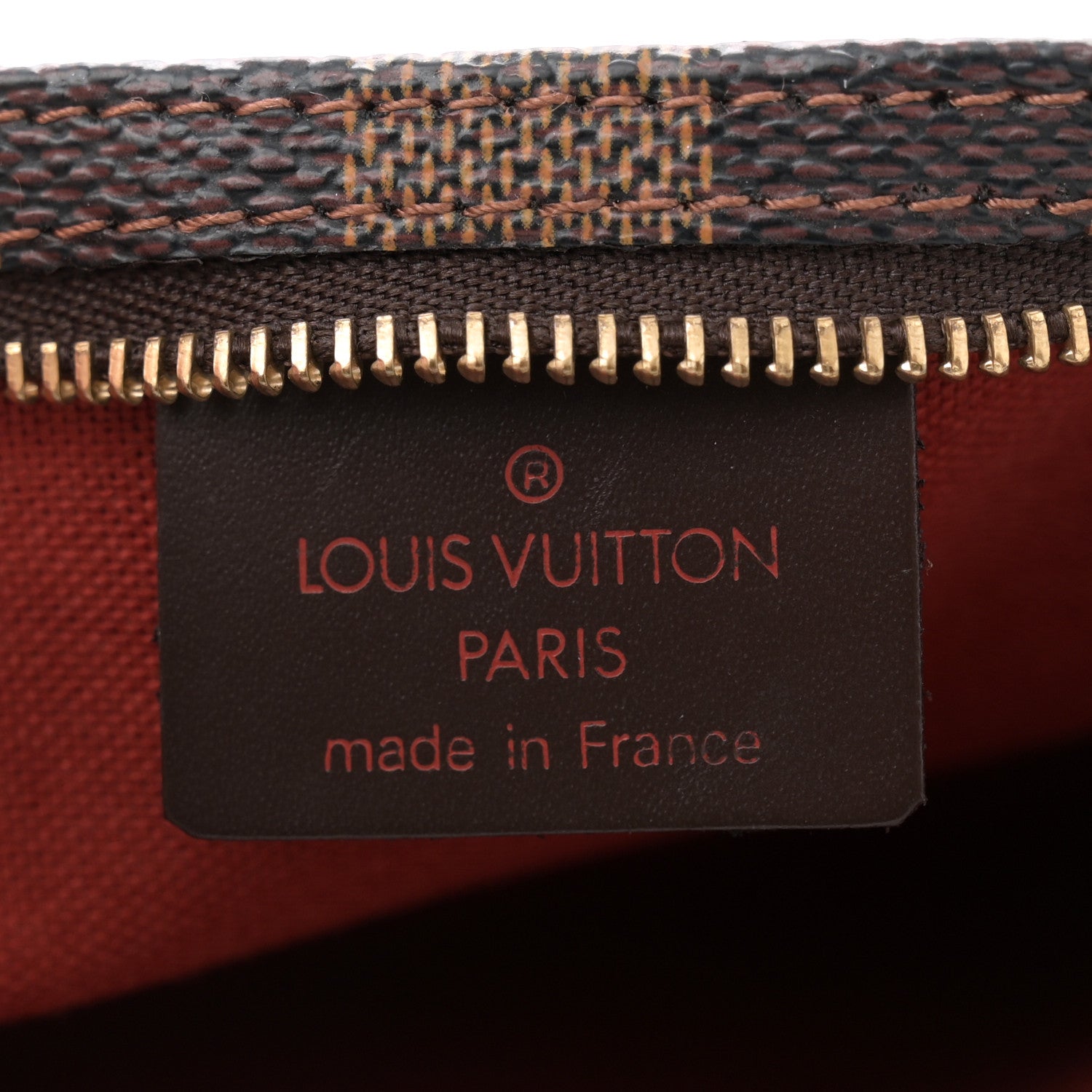 Louis Vuitton Damier Ebene Navona Pochette Accessories 6 of 10