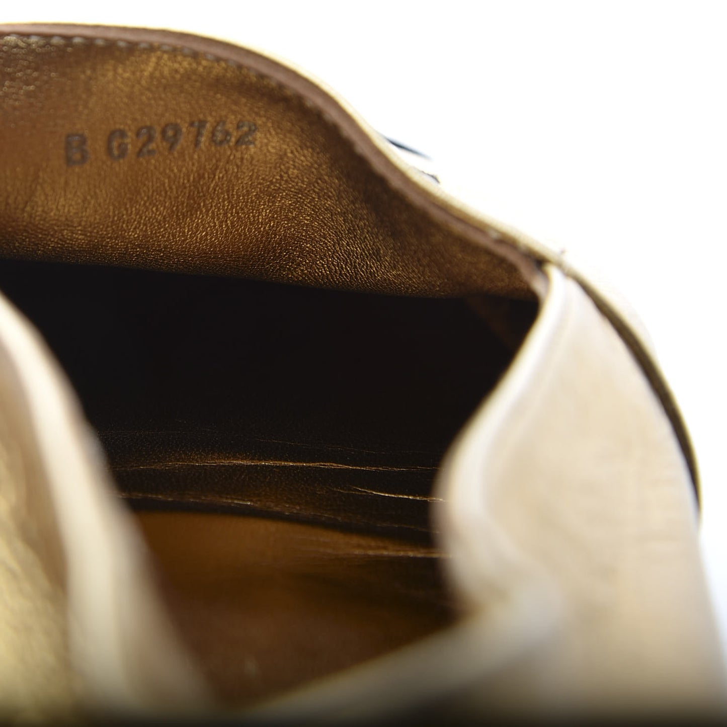 Laminated Lambskin Grosgrain CC Espadrilles 42 Gold Black