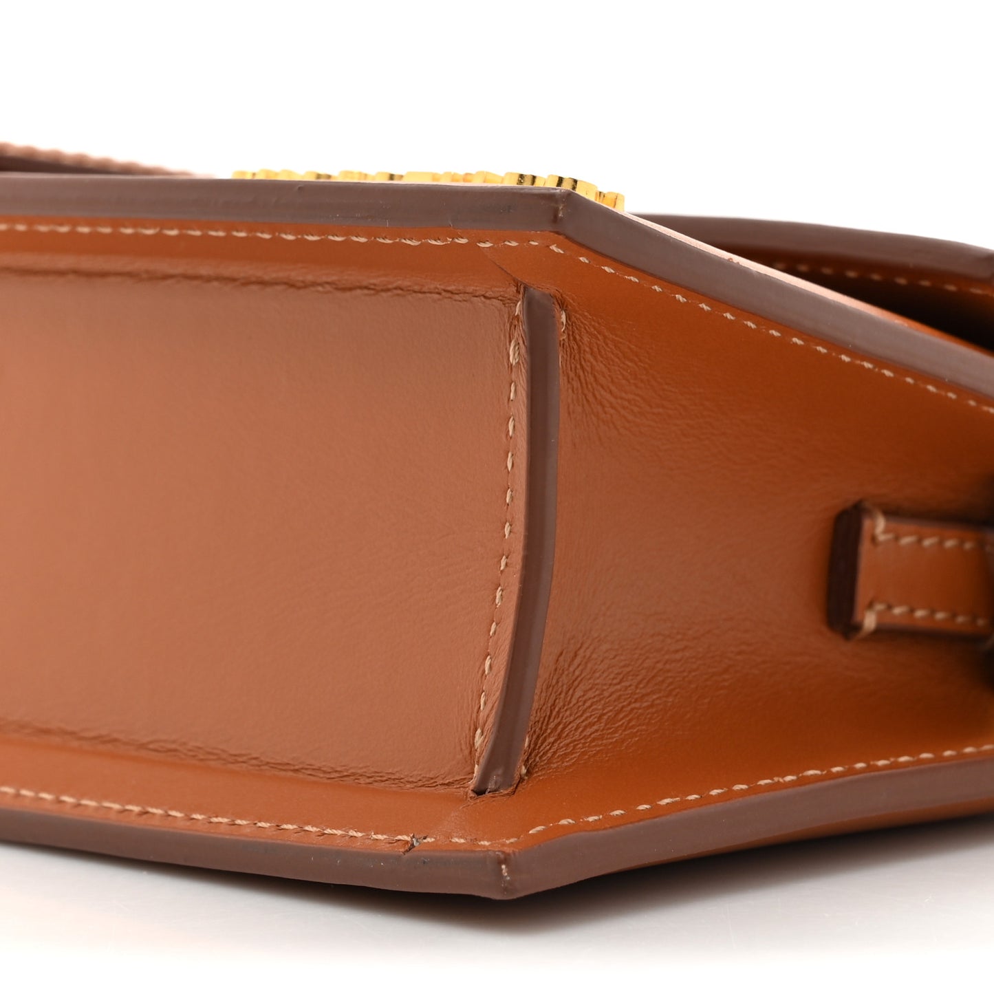 Smooth Calfskin Le Bambino Long Light Brown