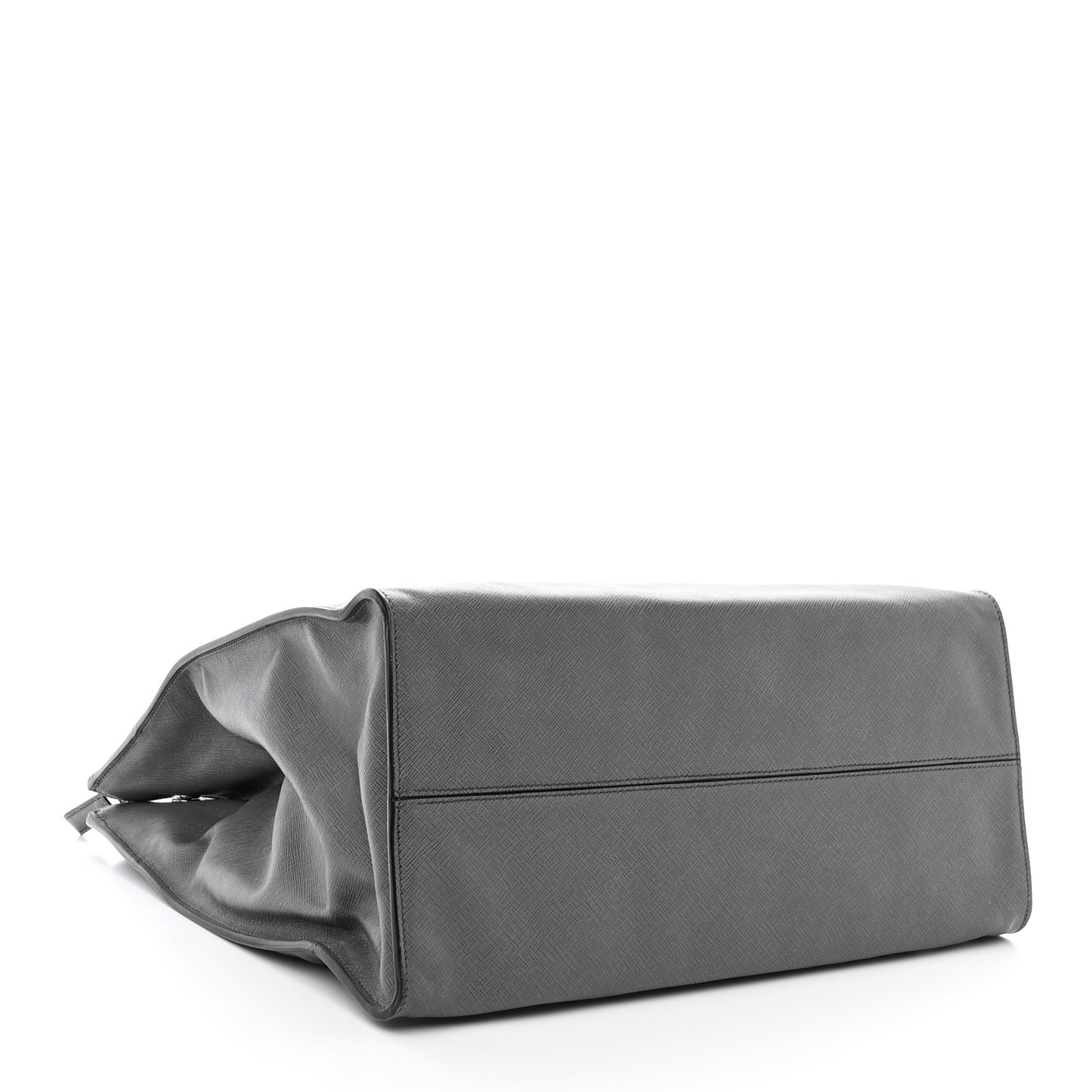 Saffiano Travel Shopping Tote Mercurio