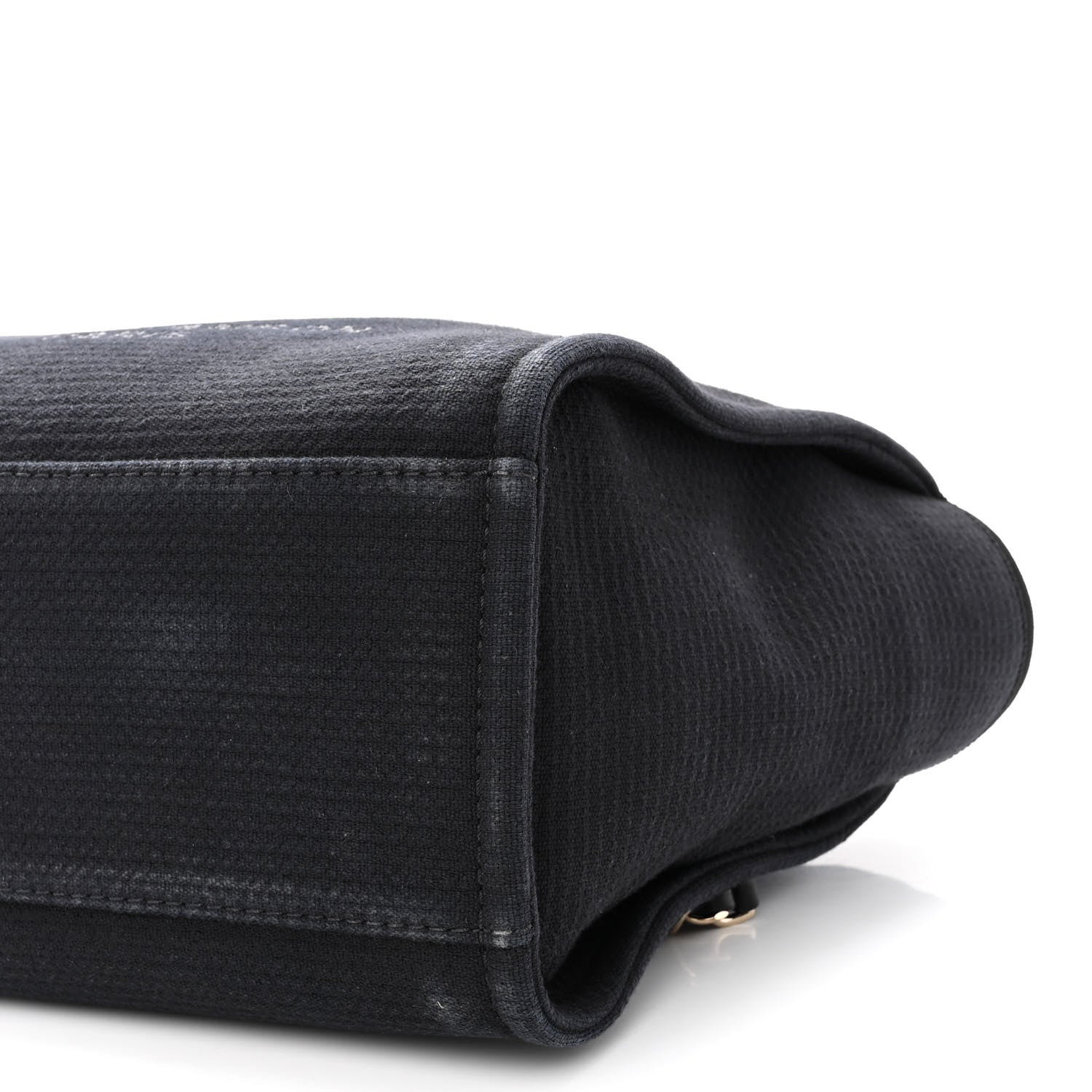 Chanel Mixed Fibers Small Deauville Tote Black 11 of 12