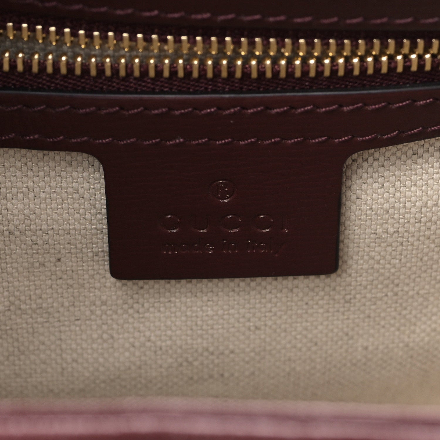 Gucci Monogram Azalea Calfskin Web Small Jackie 1961 Hobo Sahara Rubino Chardonnay 6 of 9