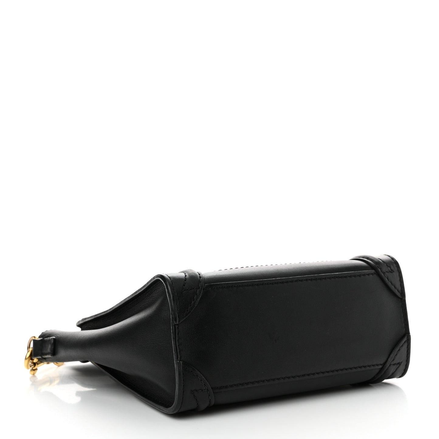 Smooth Calfskin Nano Luggage Black