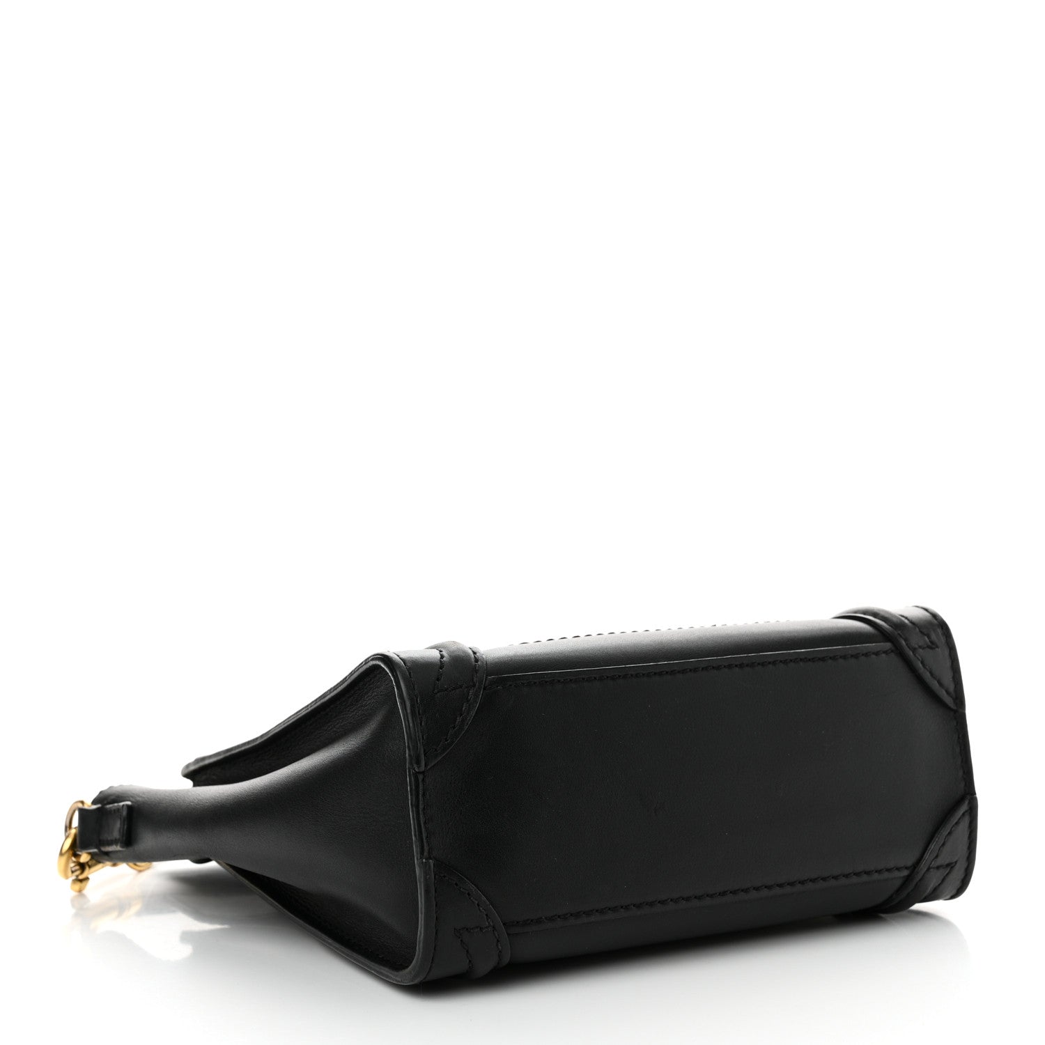 Celine Smooth Calfskin Nano Luggage Black 4 of 14