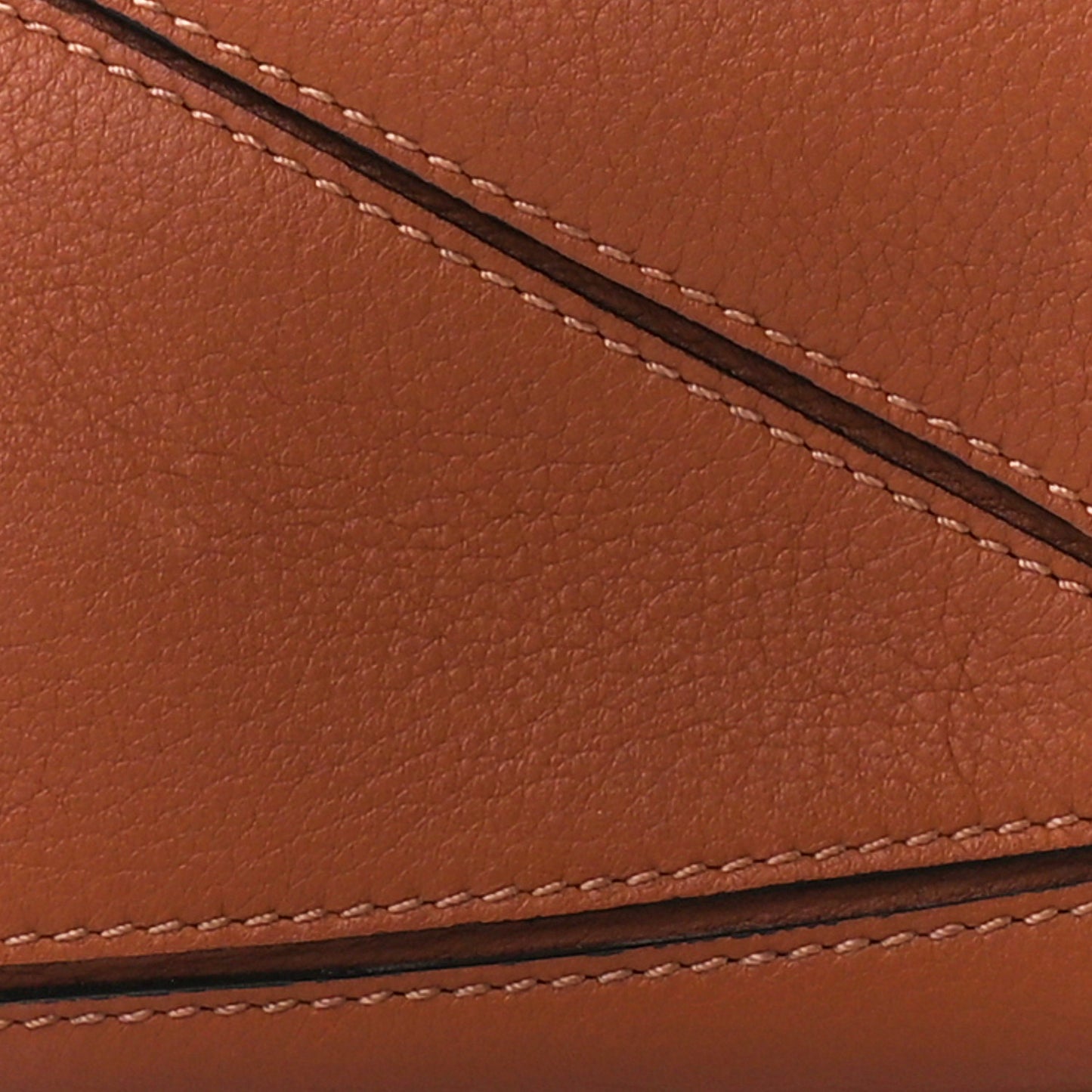 Calfskin Mini Puzzle Bag Tan