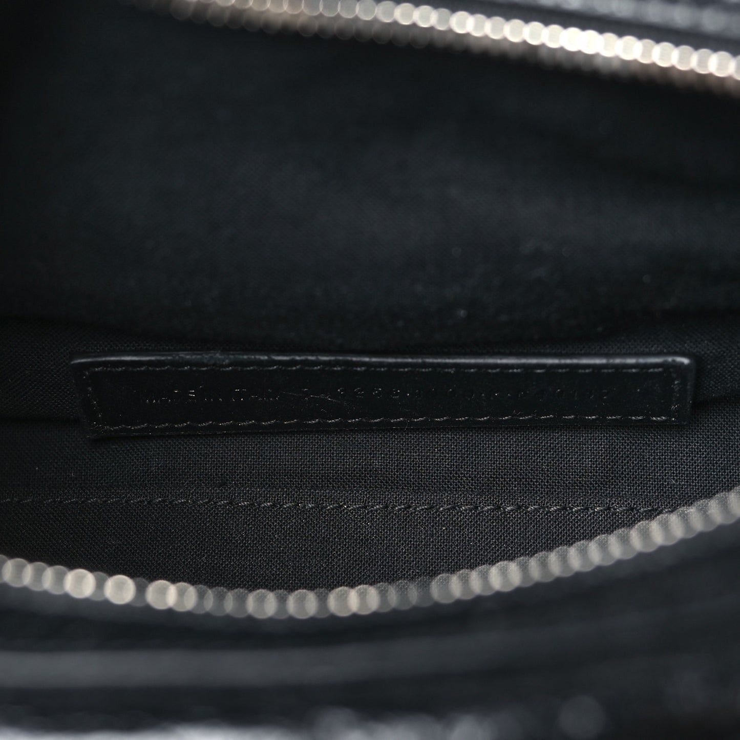 Agneau Arena Mini Le Cagole Duffle Crossbody Bag Black