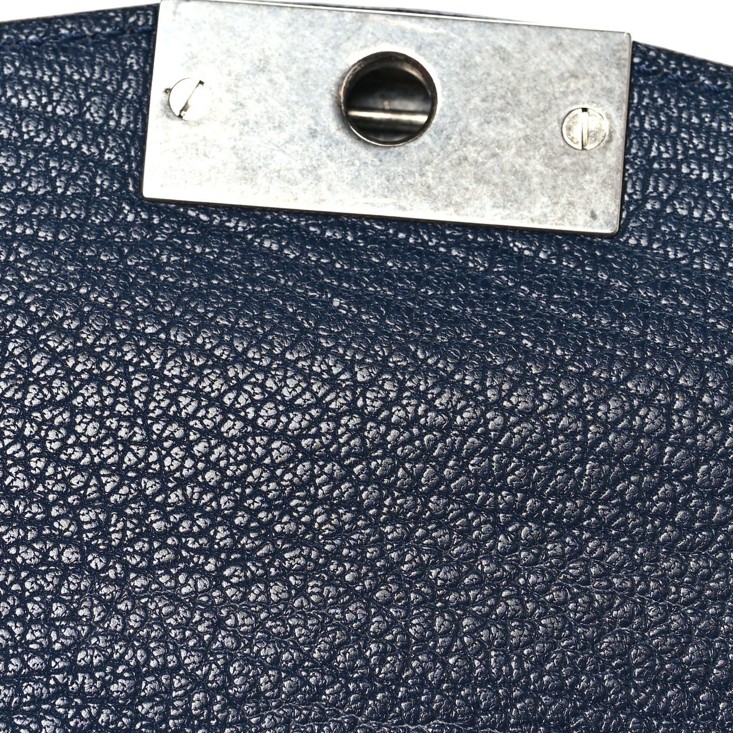 Goatskin Small GV3 Shoulder Bag Dark Blue