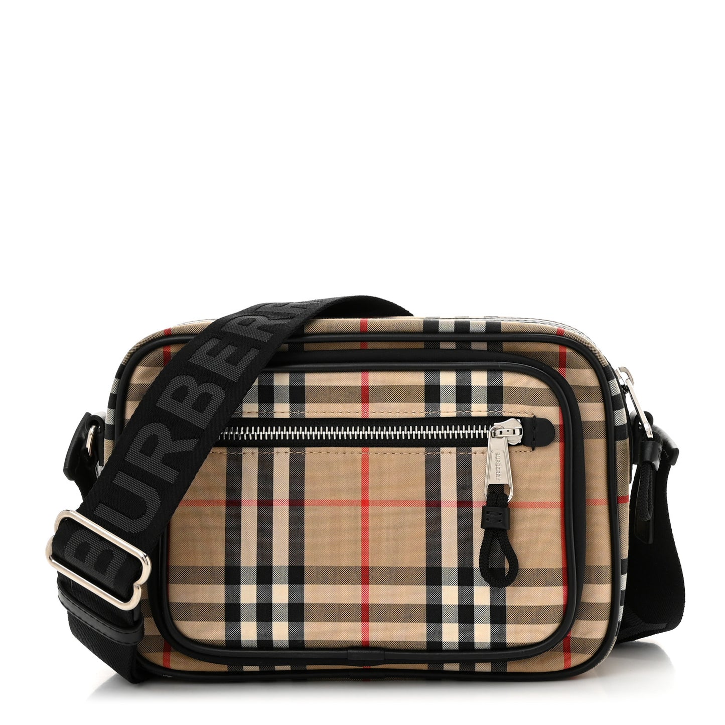 Canvas Check Paddy Messenger Archive Beige