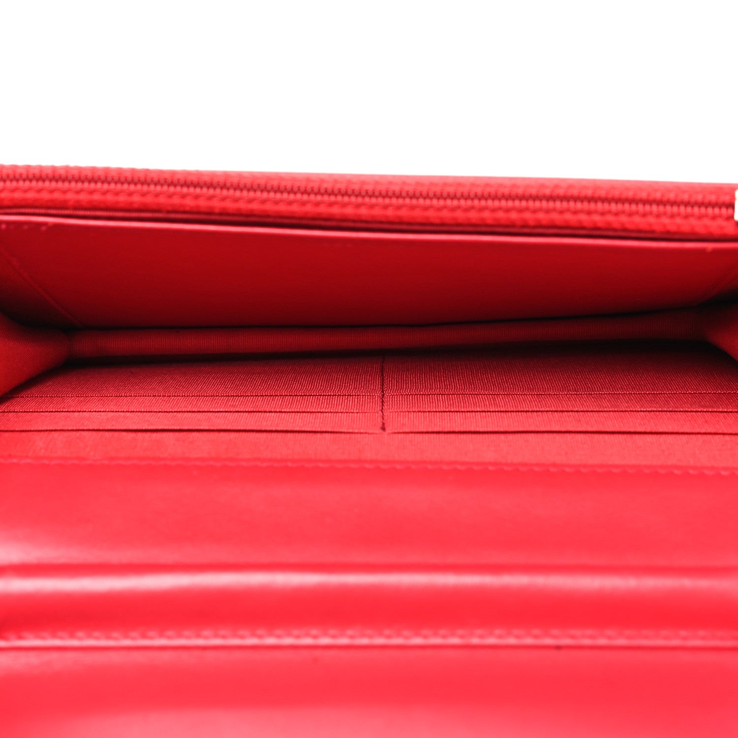 Chanel Caviar Quilted Boy Wallet On Chain WOC Fuchsia 5 of 14