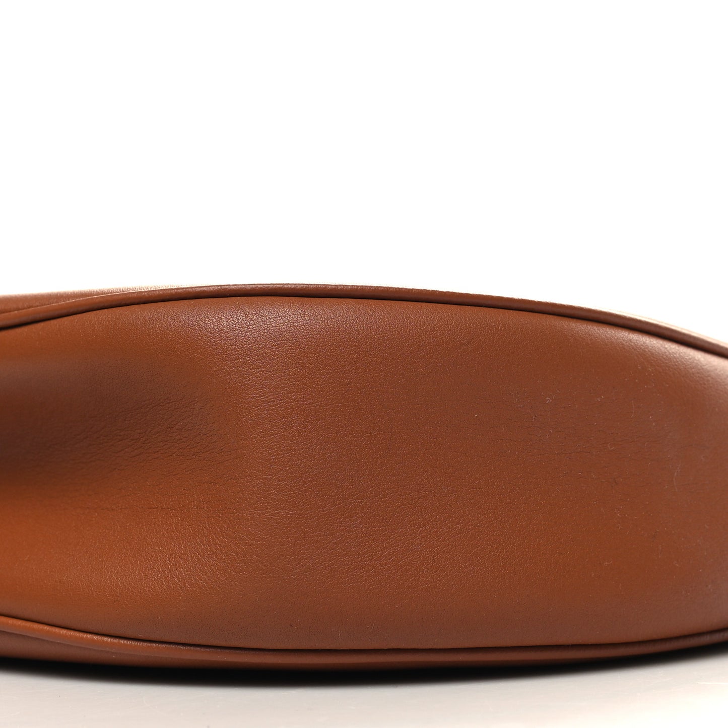 Supple Calfskin Medium Triomphe Heloise Shoulder Bag Tan