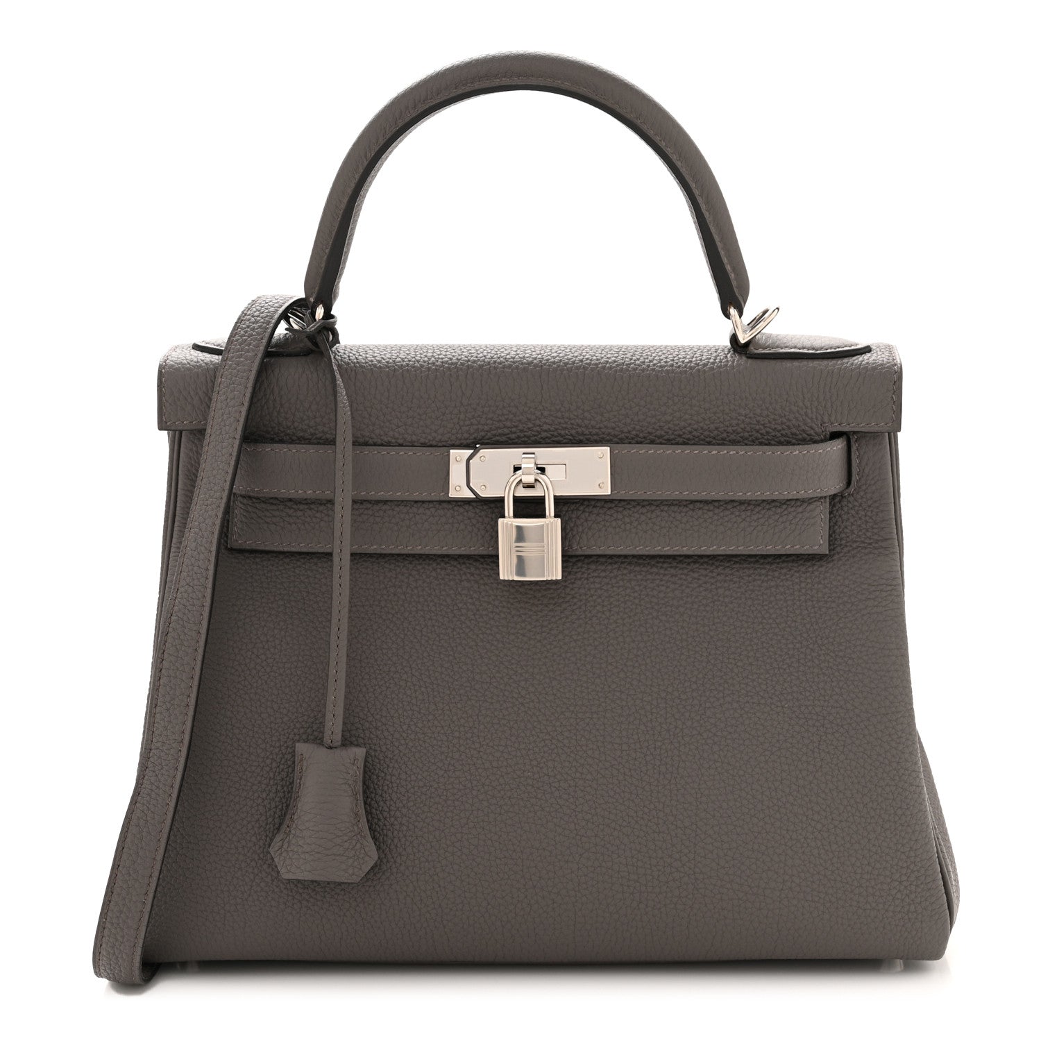 Hermes Togo Kelly Retourne 28 Etain 1 of 12