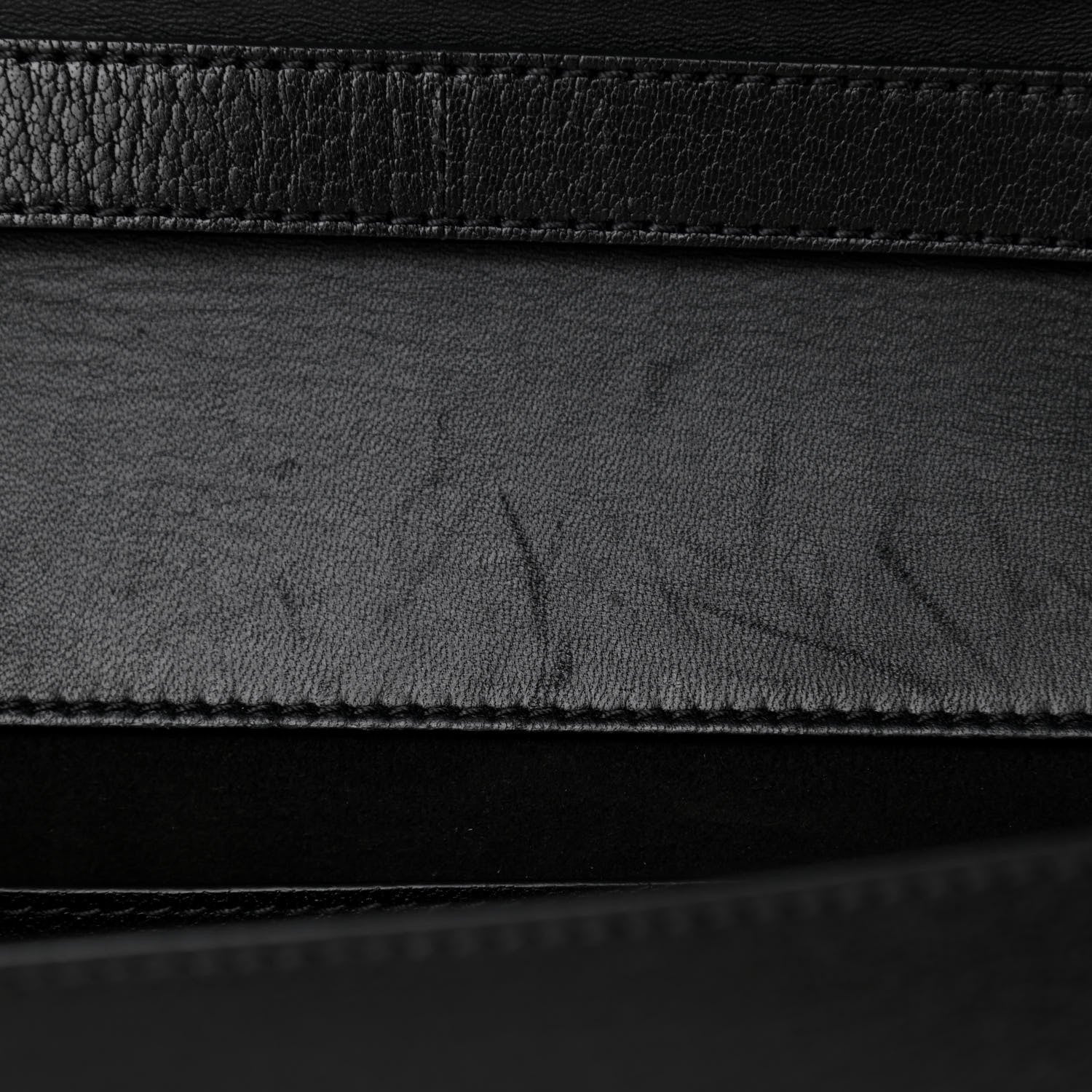 Givenchy Goatskin Infinity Flap Bag Black 6 of 9