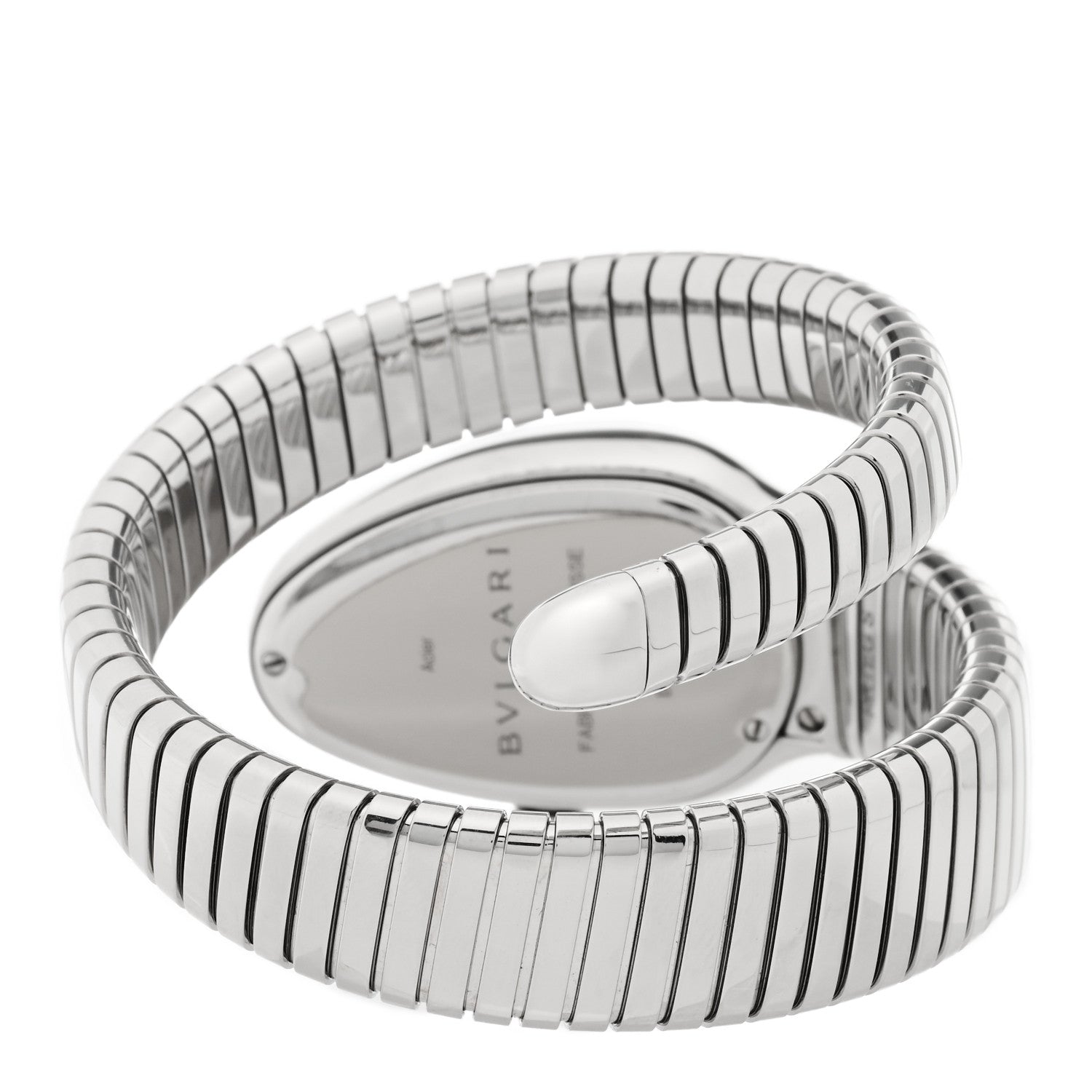 Bulgari Stainless Steel 35mm Serpenti Tubogas Quartz Watch 3 of 5