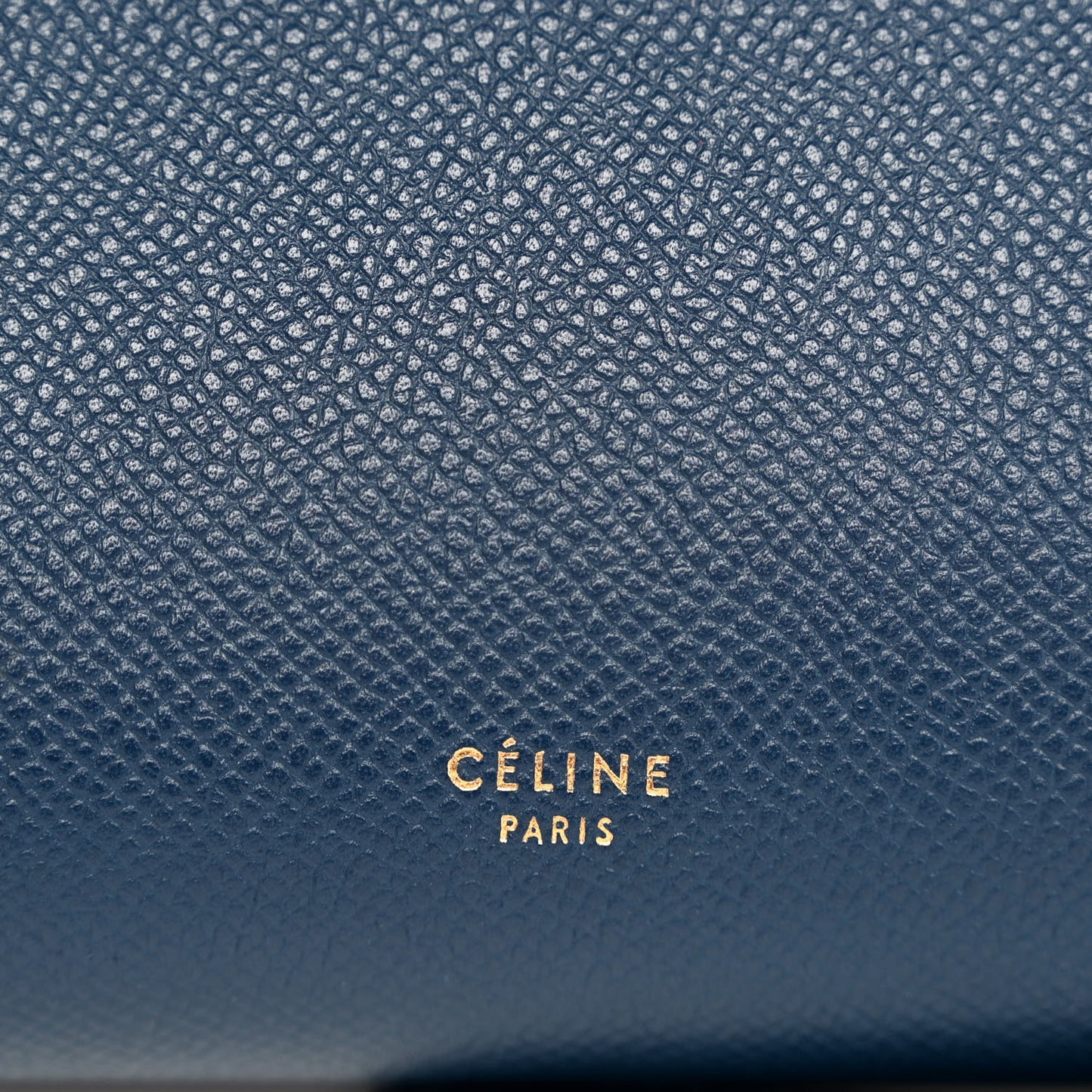Grained Calfskin Mini Belt Bag Deepsea