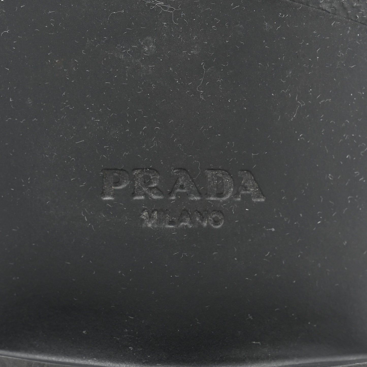 Spazzolato Metal Triangle Logo 50mm Loafers 41 Black