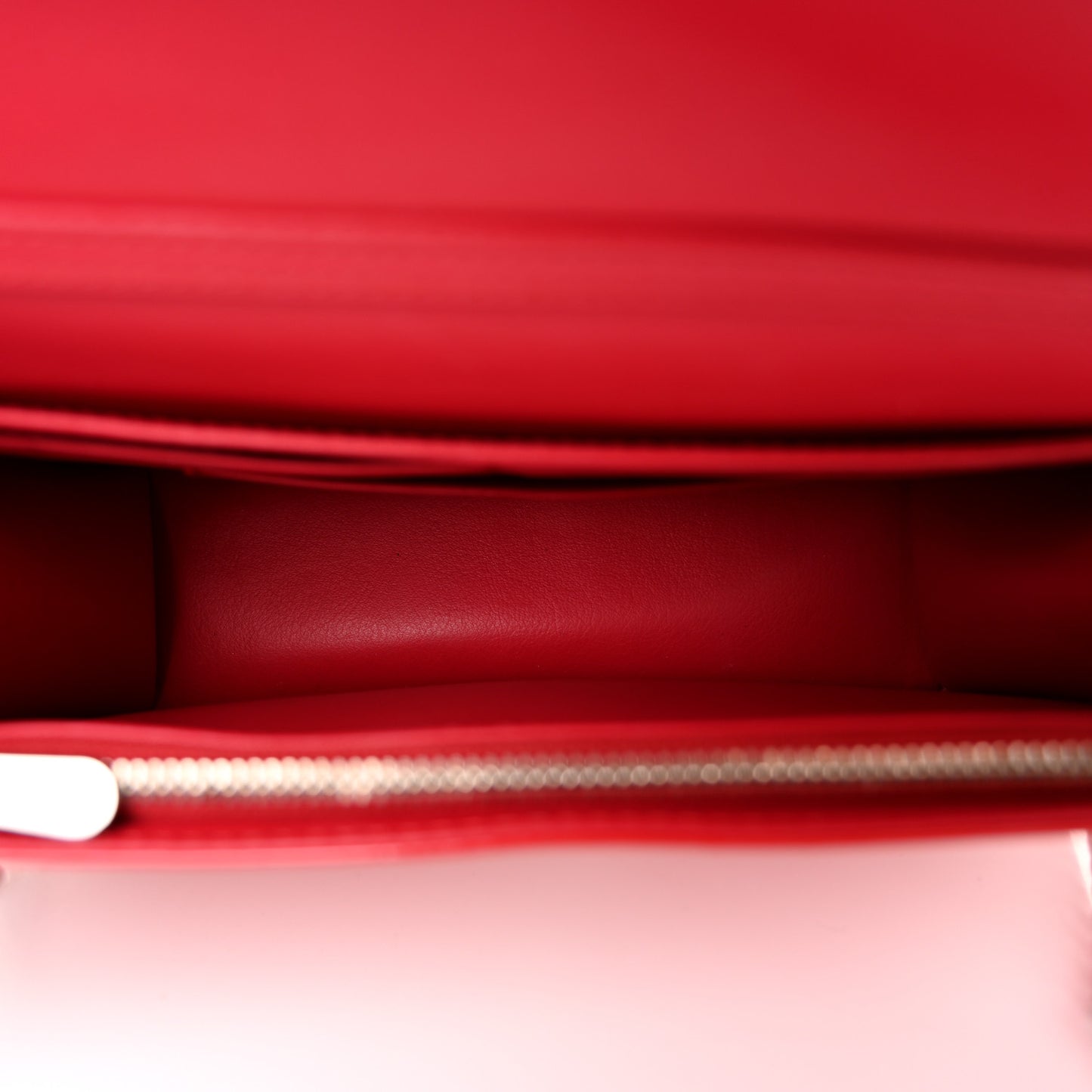 Patent Tribale Chain Wallet Red