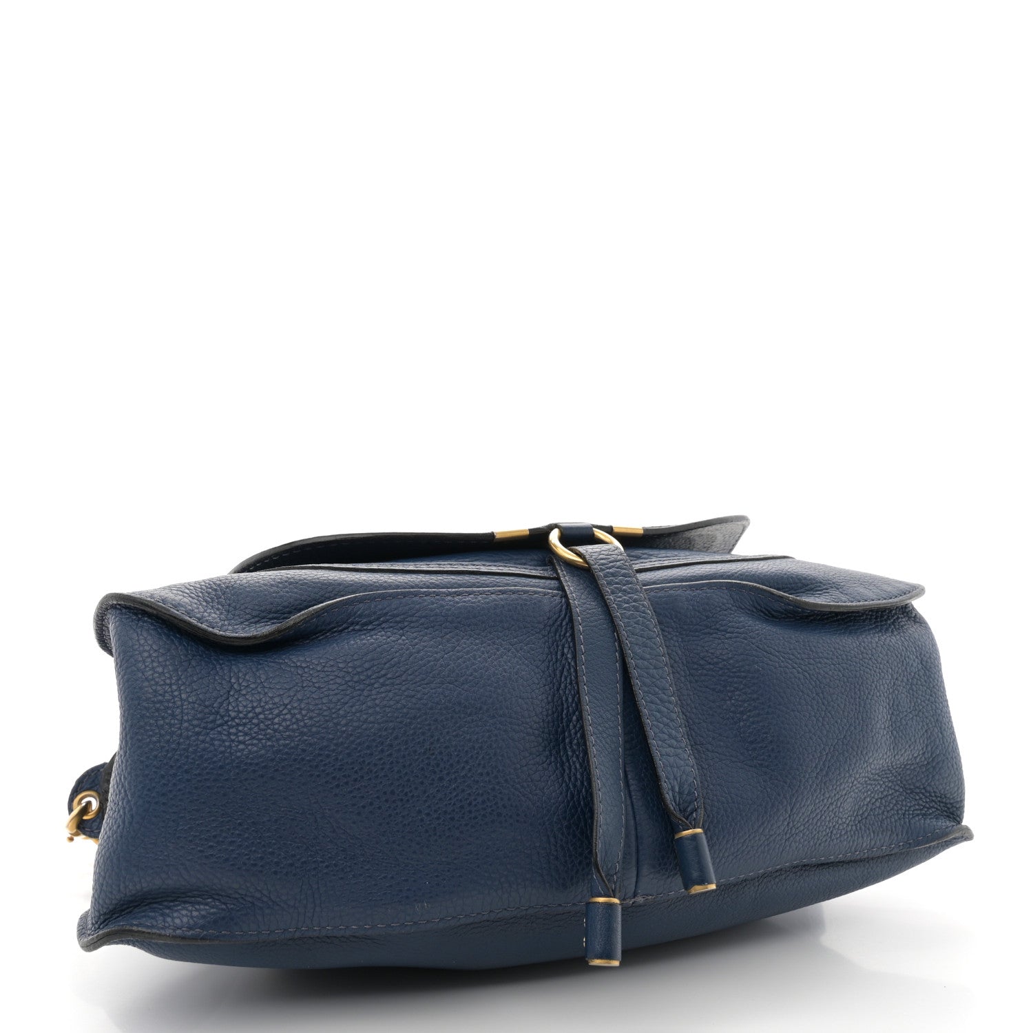 Chloe Calfskin Medium Marcie Satchel Royal Navy 4 of 19