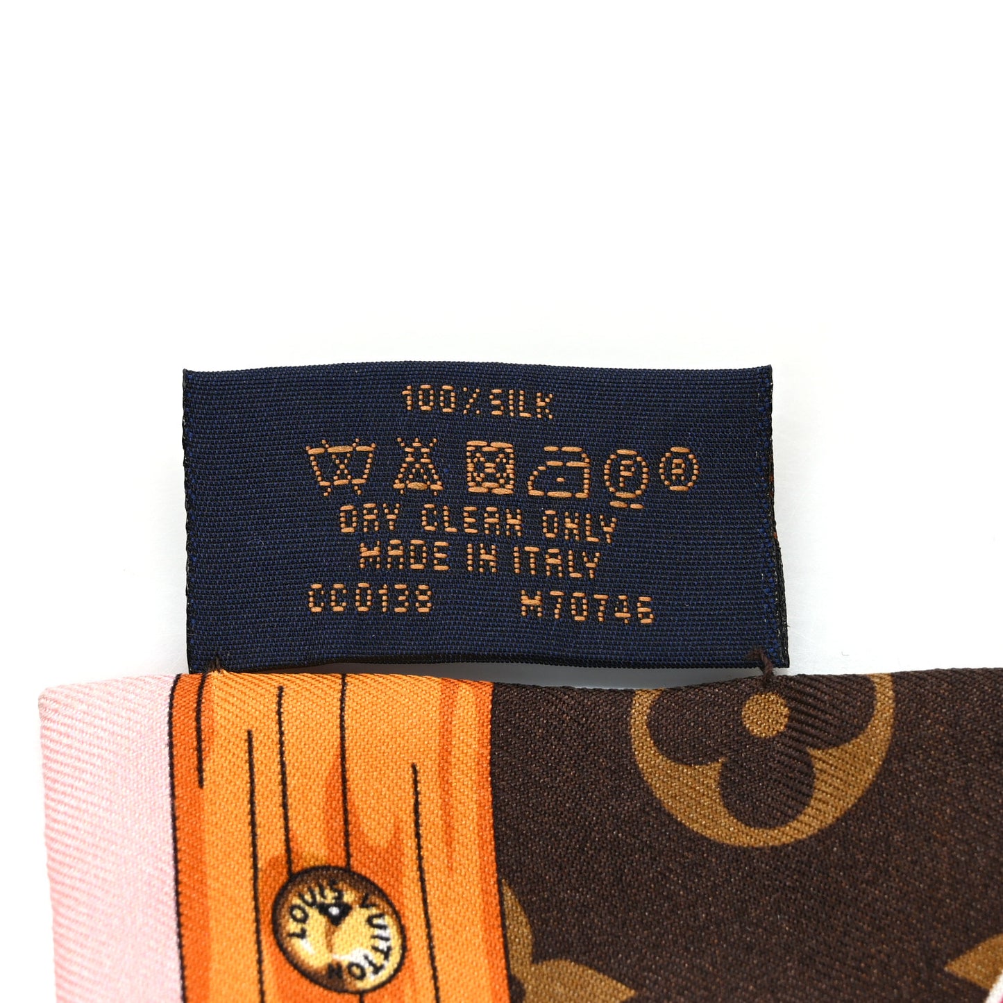 Silk Monogram Summer Trunks Bandeau Brown