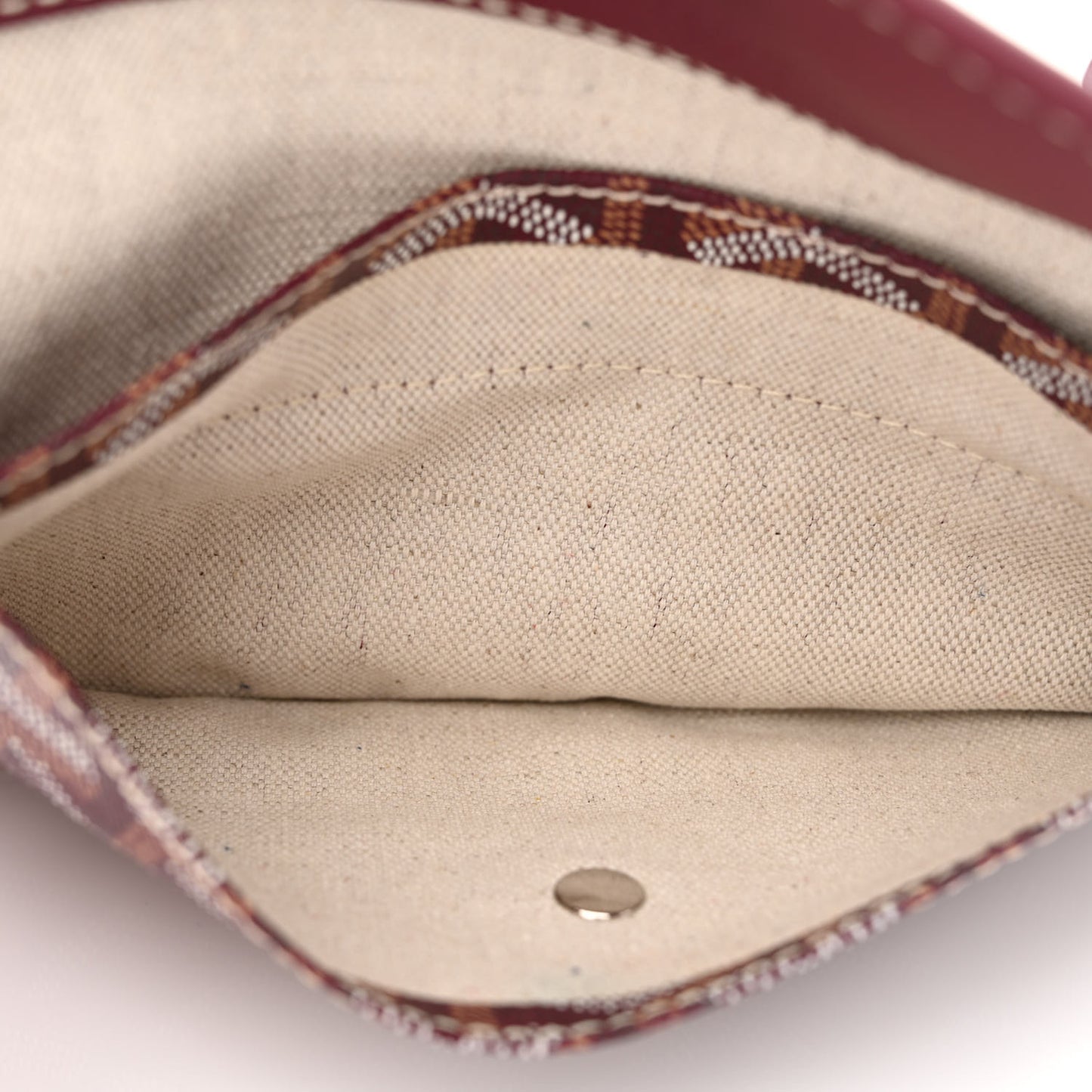 Goyardine Reversible Anjou GM Burgundy
