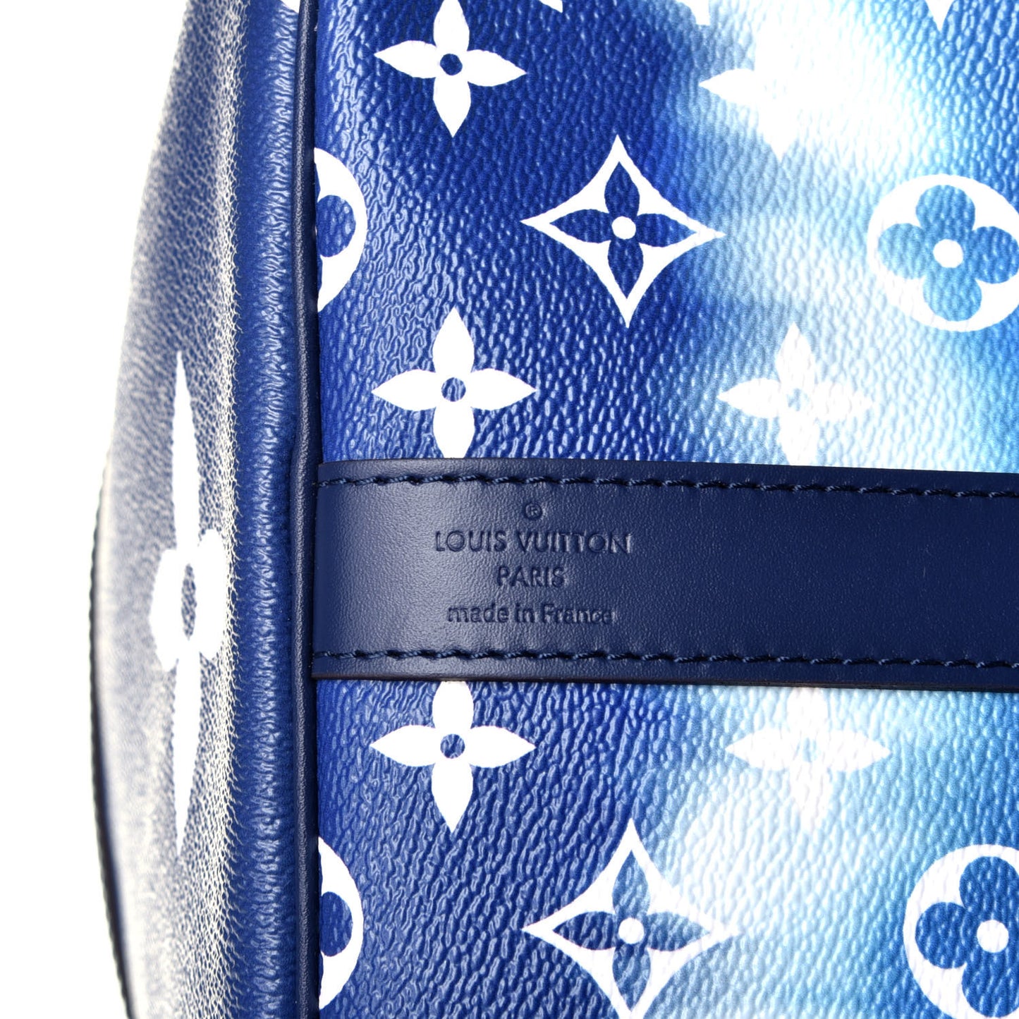 Monogram Escale Keepall Bandouliere 50 Blue